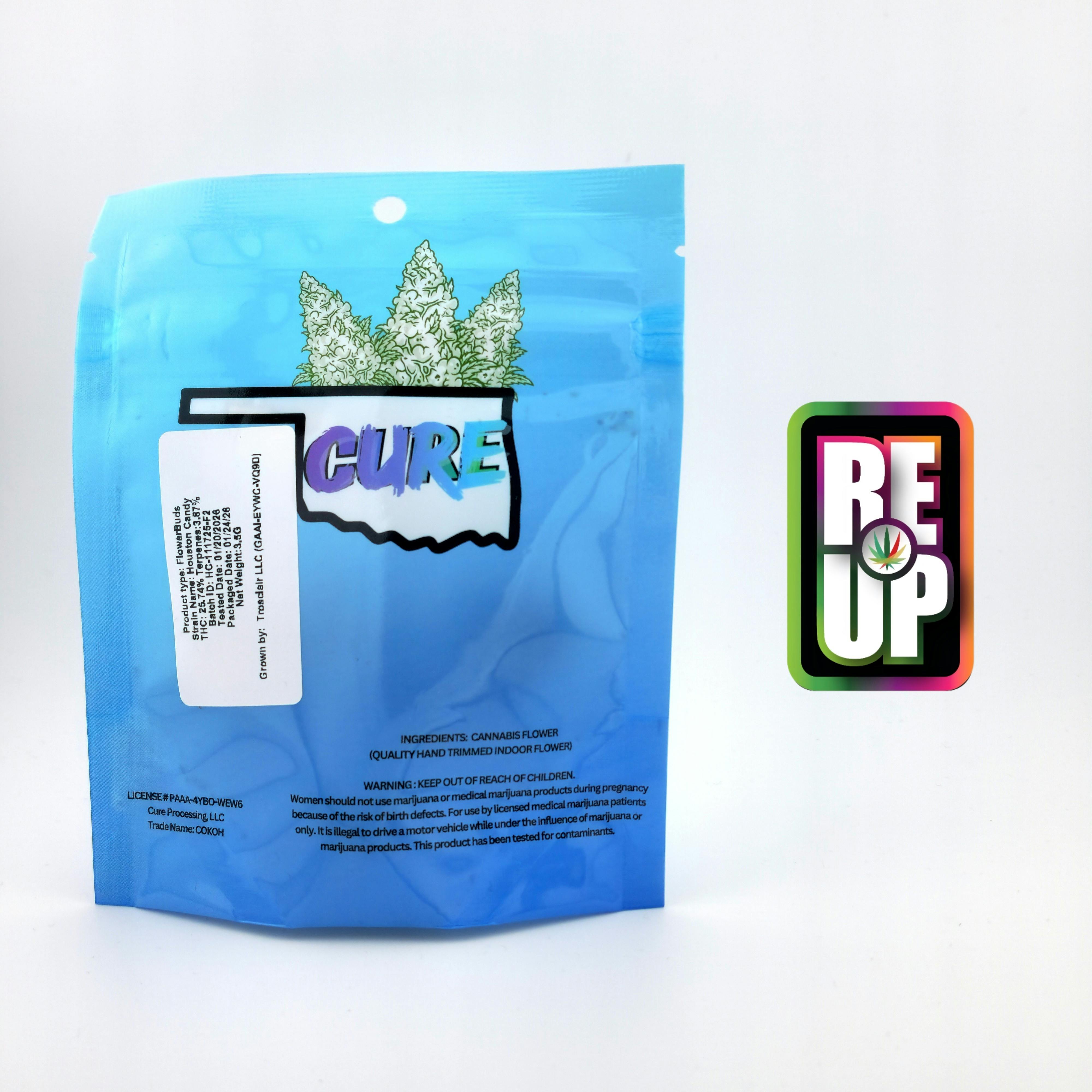 Cure Cannabis 3.5g Pre-Pack - Houston Candy