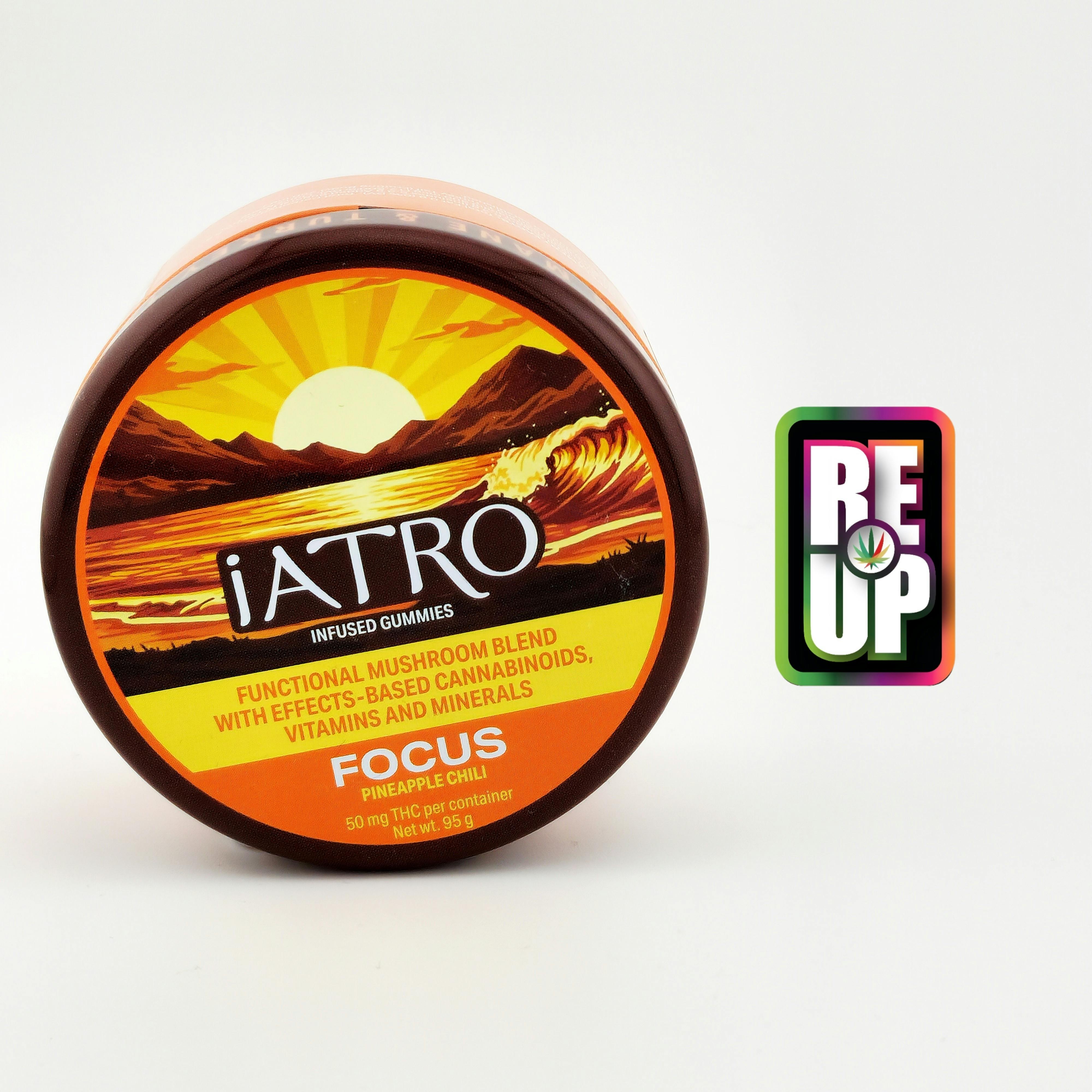 Atro Mushroom Blend Gummies - Focus Pineapple Chili