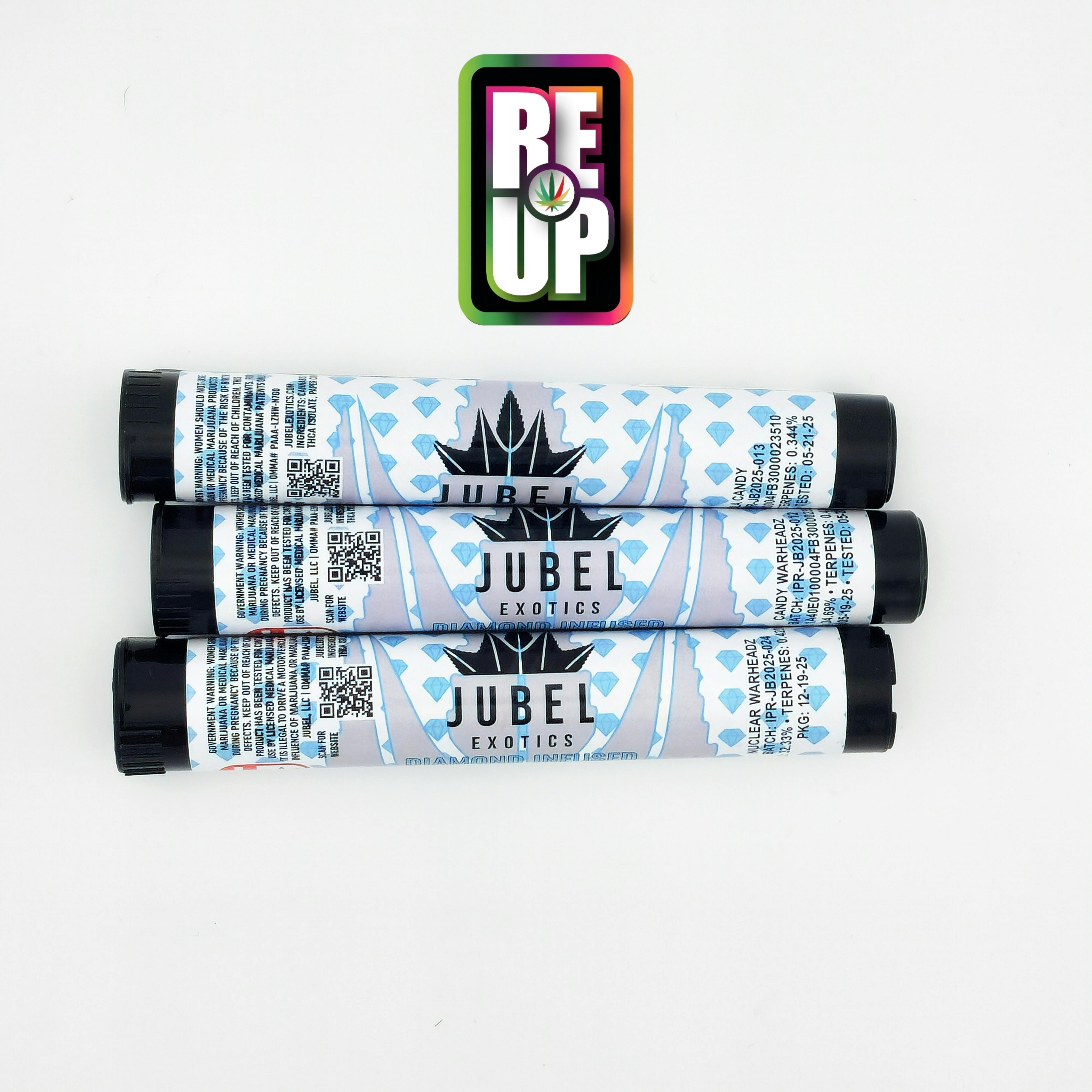 Jubel | Premium Diamond Infused Pre-Roll | Super Sauce | 1 Gram