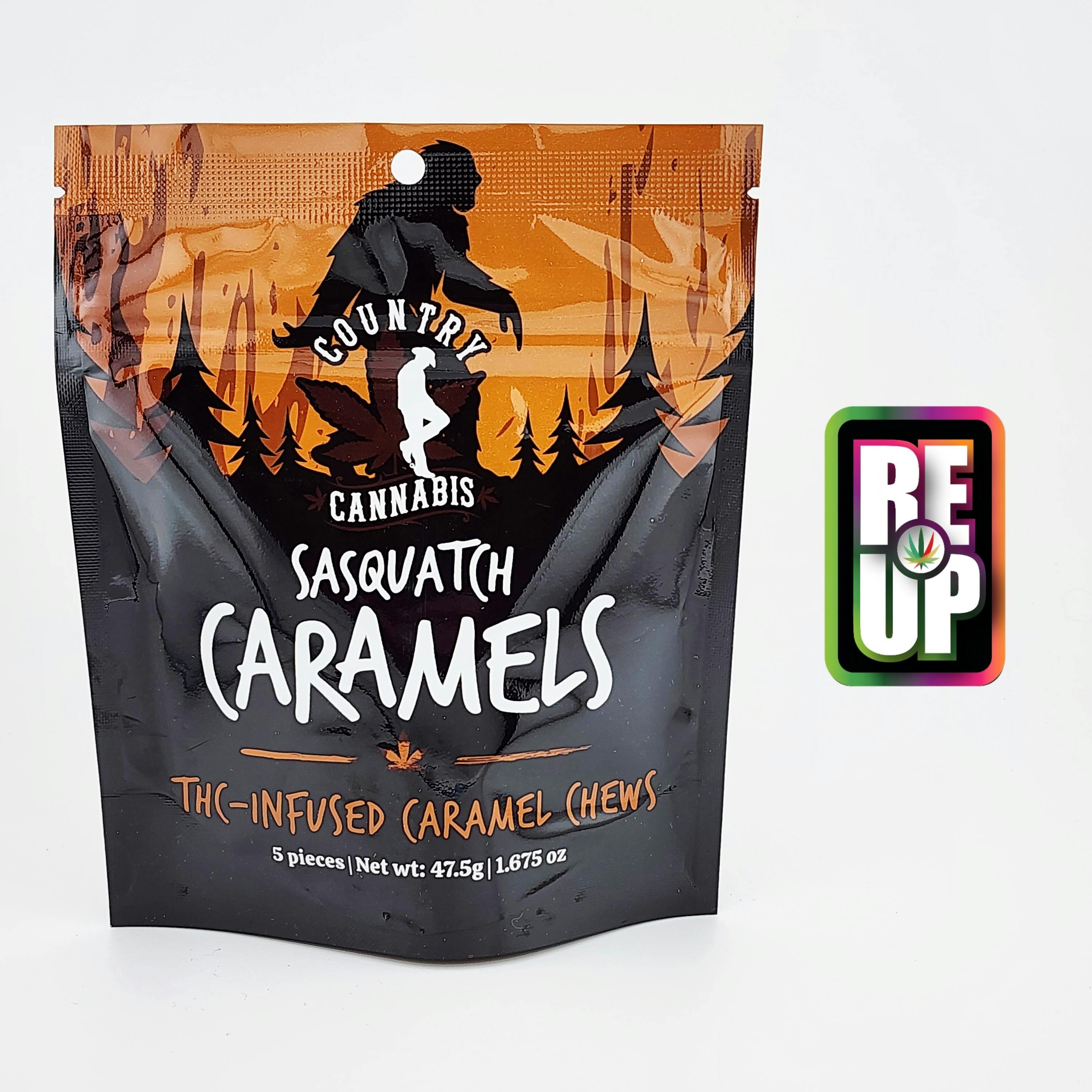 Country Cannabis Caramel 600mg 5pk