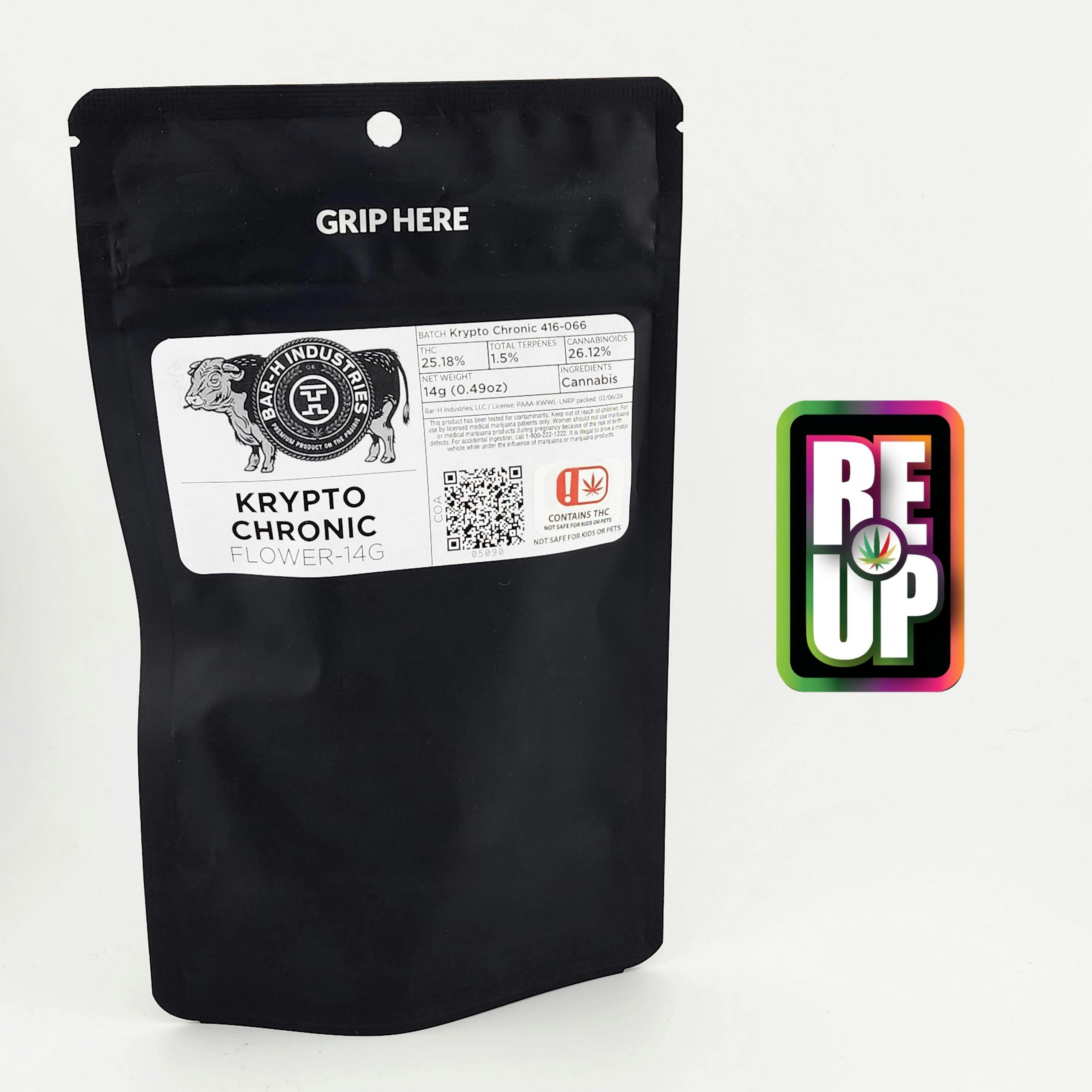 Bar-H 14g Pre-Pack - Krypto Chronic