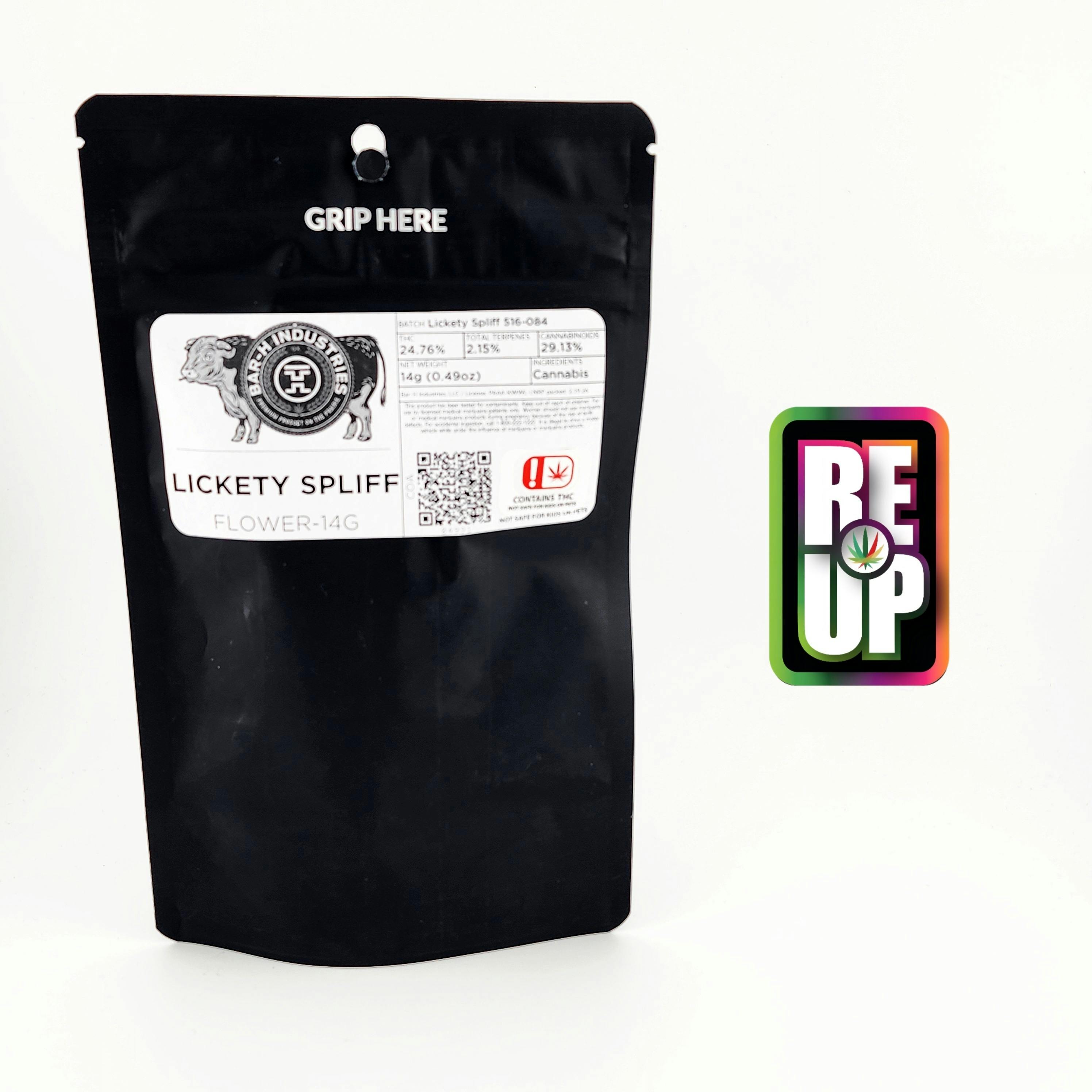 Bar-H 14g Pre-Pack - Lickety Spliff