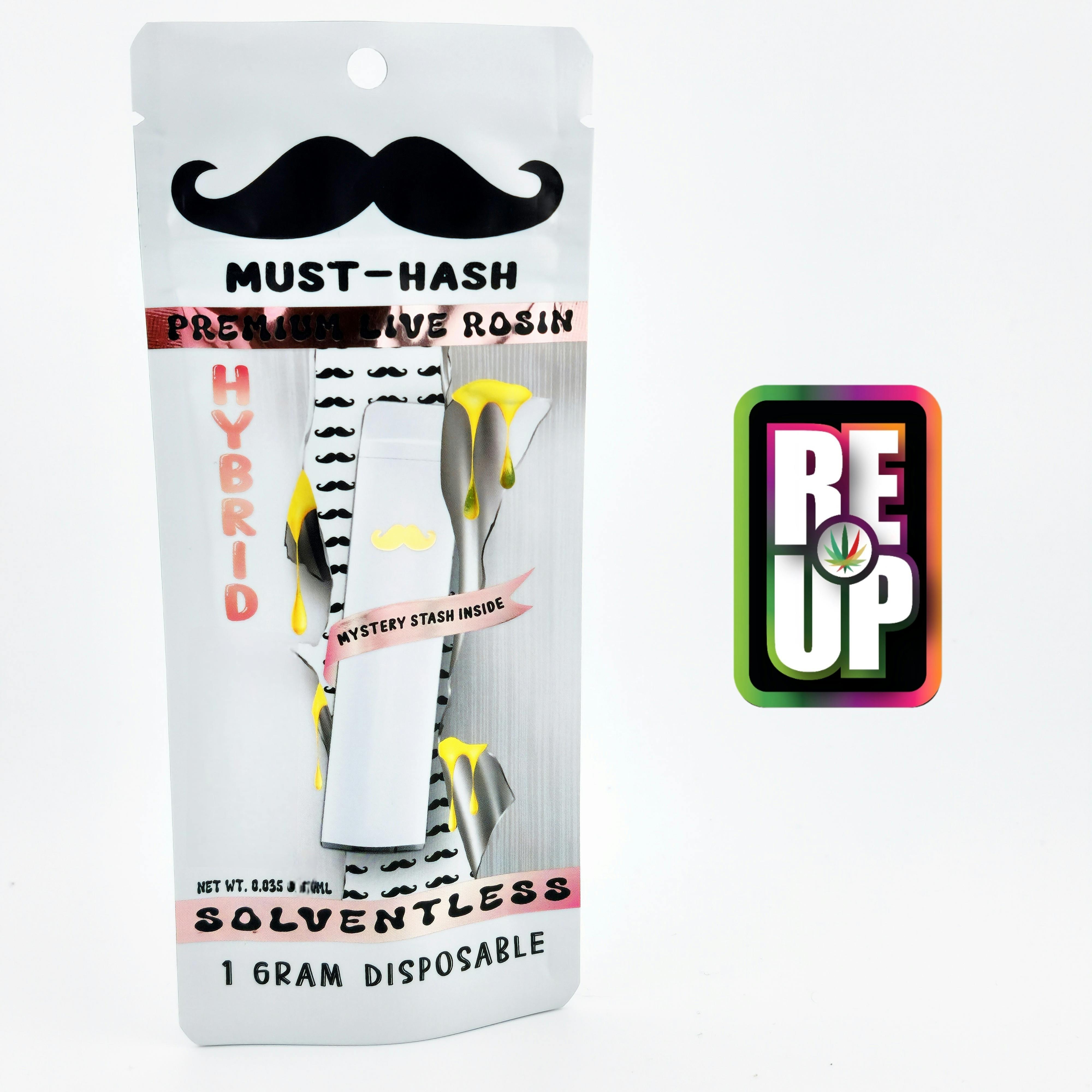 Must Hash 1g Live Rosin Disposable - BON BONZ