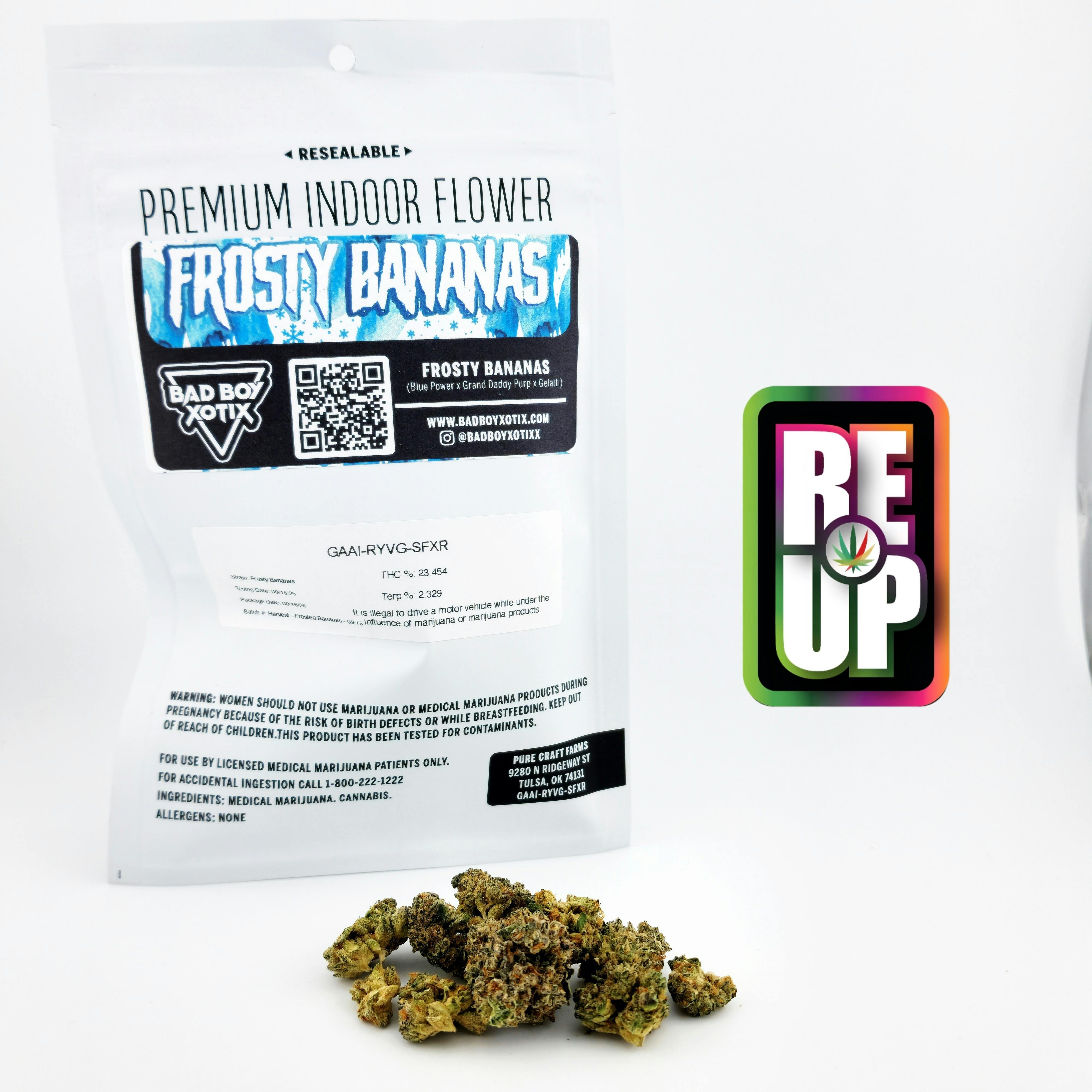 Bad Boy Xotix 3.5g Pre-Pack - Frosty Bananas