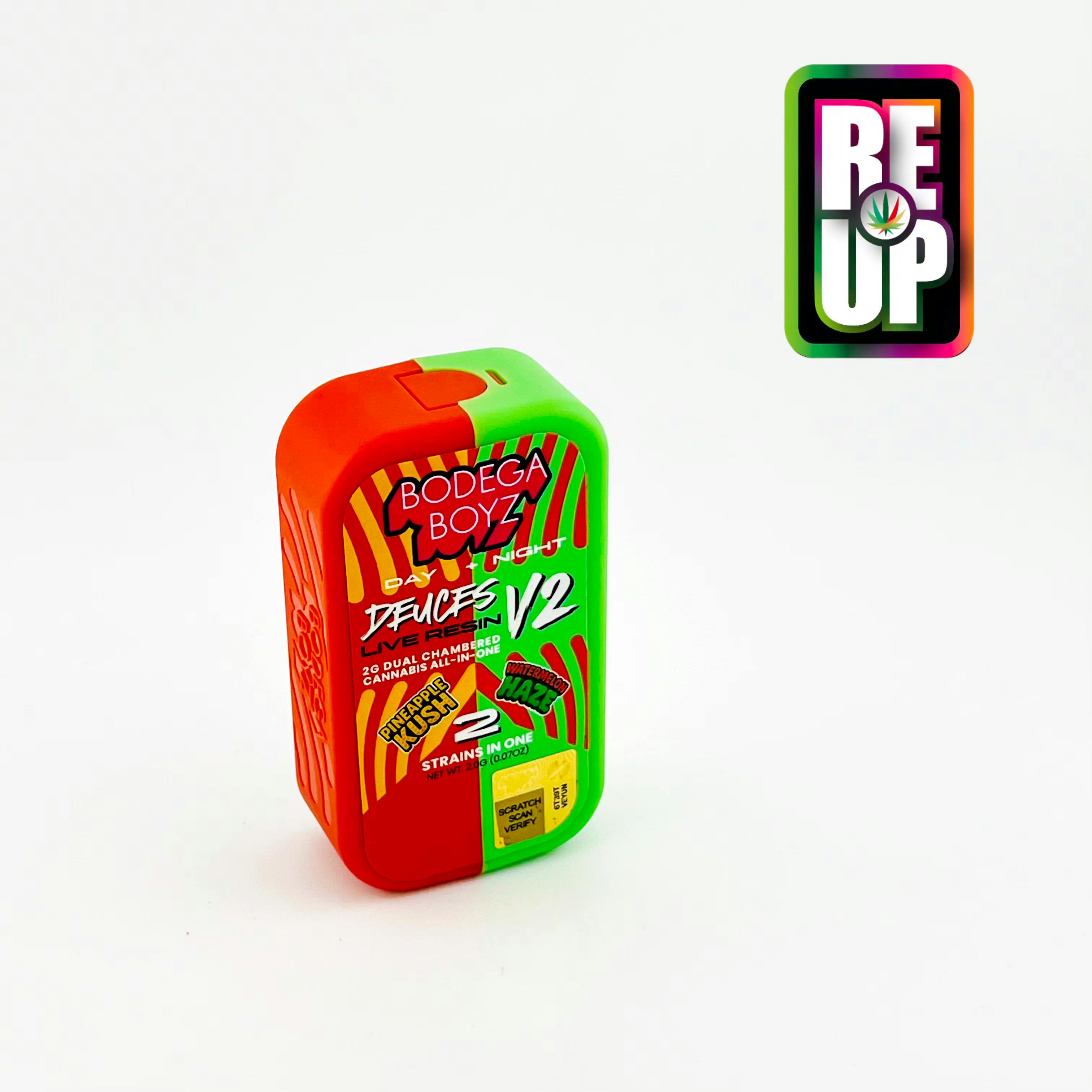 Bodega Boyz | Deuces | Pineapple Kush + Watermelon Haze | Disposable | 2g
