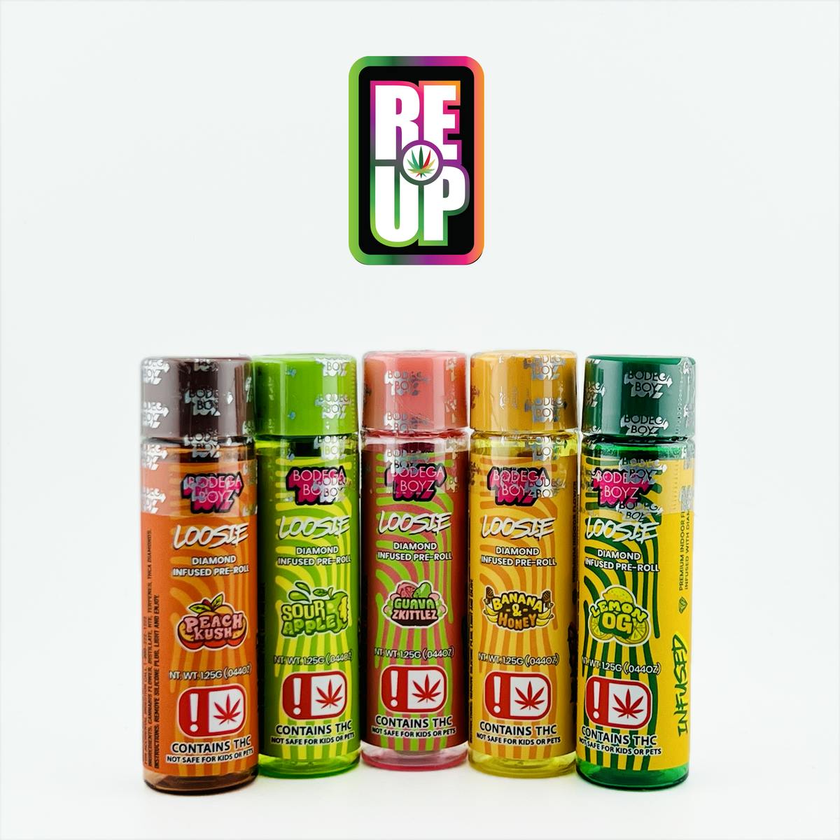 Bodega Boyz | Loosies | Peach Kush | Infused Joint | 1.25g