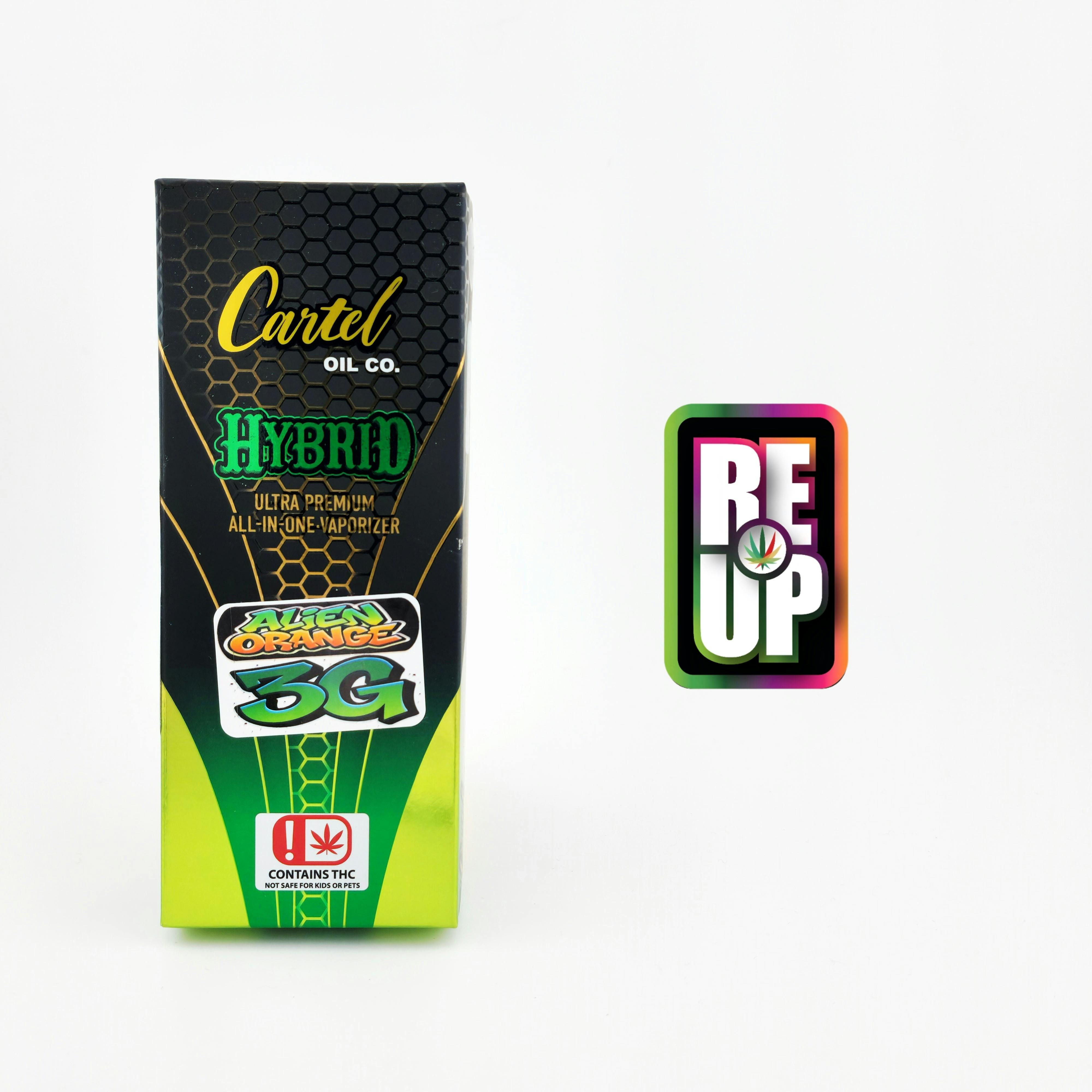 Cartel Oil Co | Alien Orange | Disposable | 3g