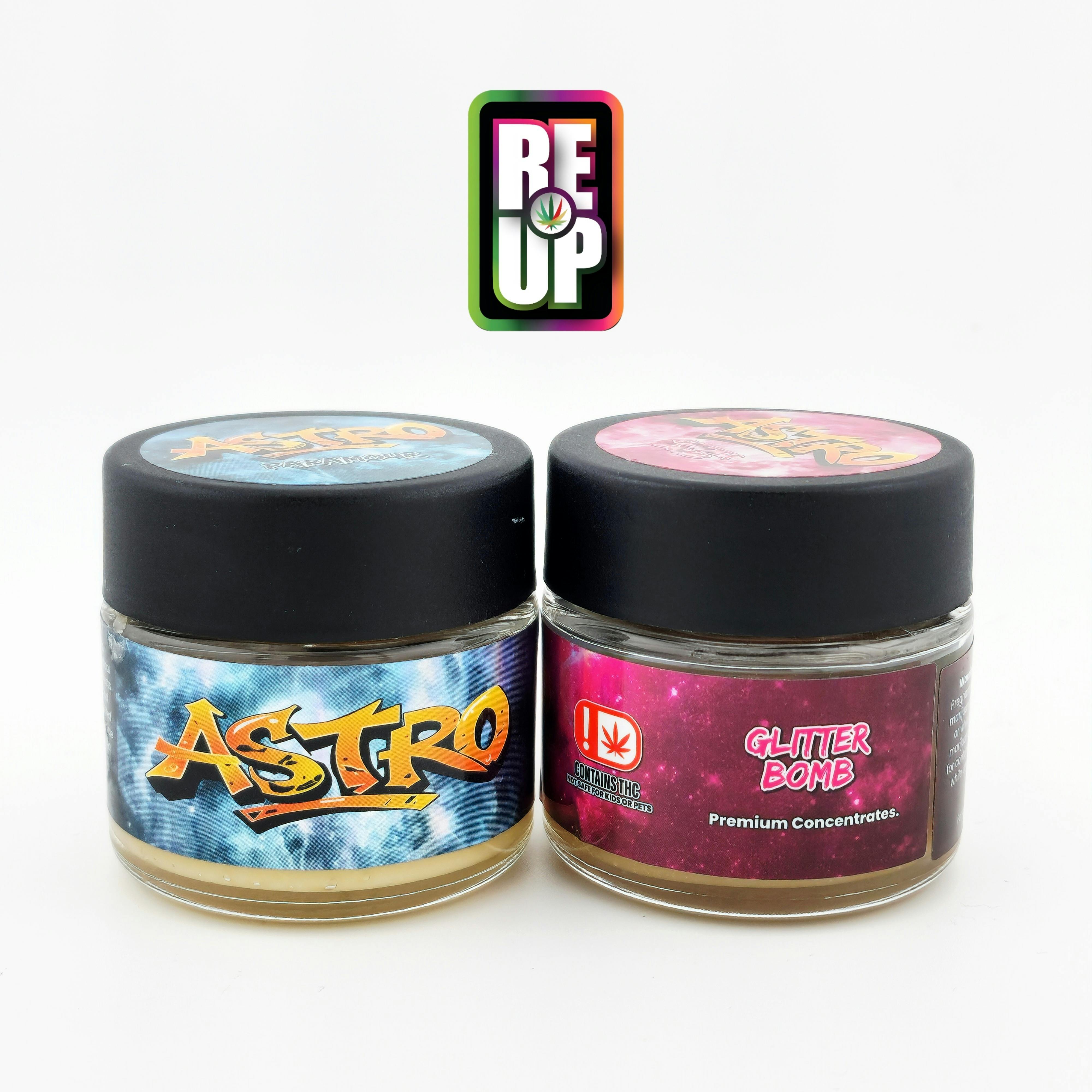 Astro 28g Cured Resin - Glitter Bomb
