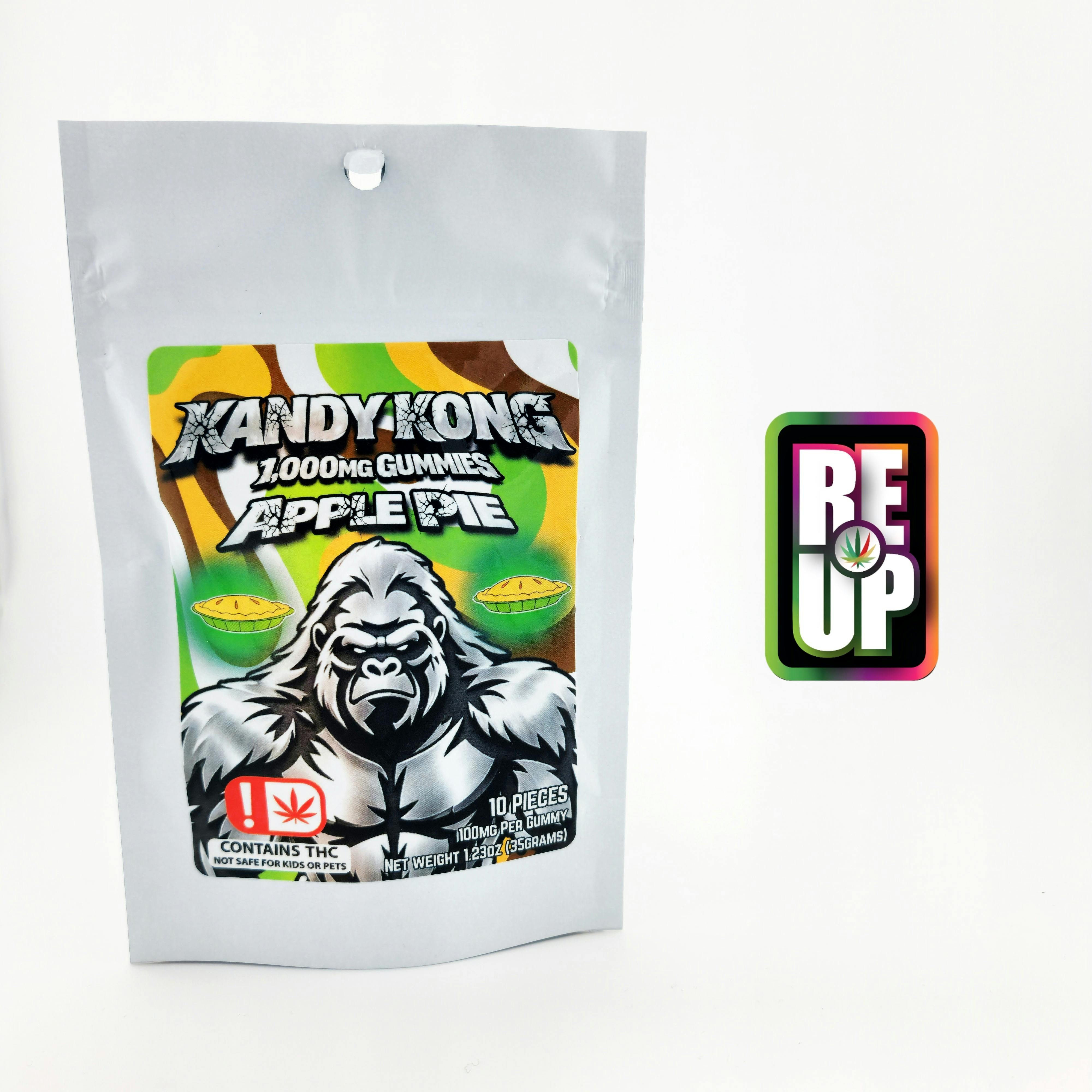 Kandy Kong 1000mg Gummies - Apple Pie