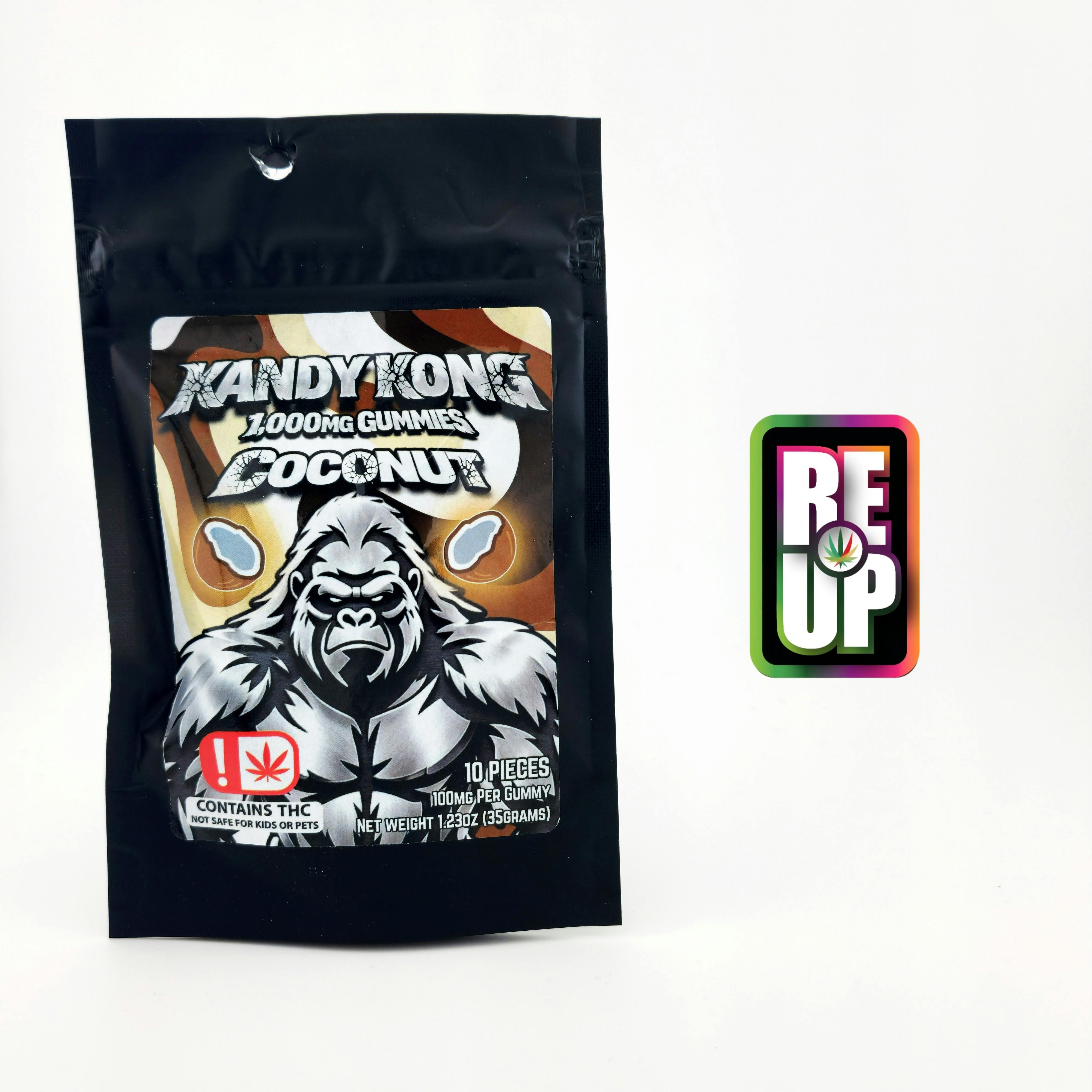 Kandy Kong 1000mg Gummies - Coconut