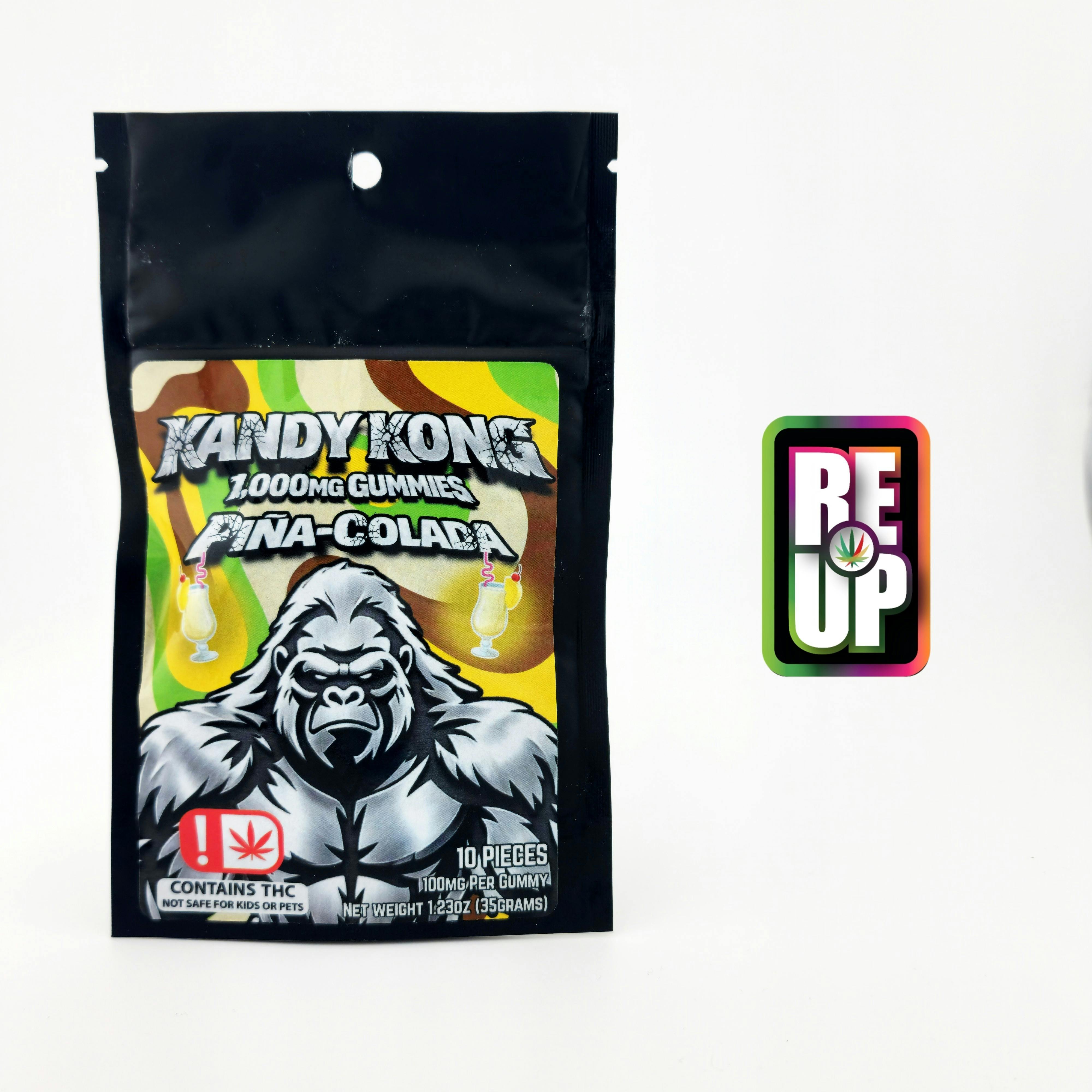 Kandy Kong 1000mg Gummies - Pina Colada
