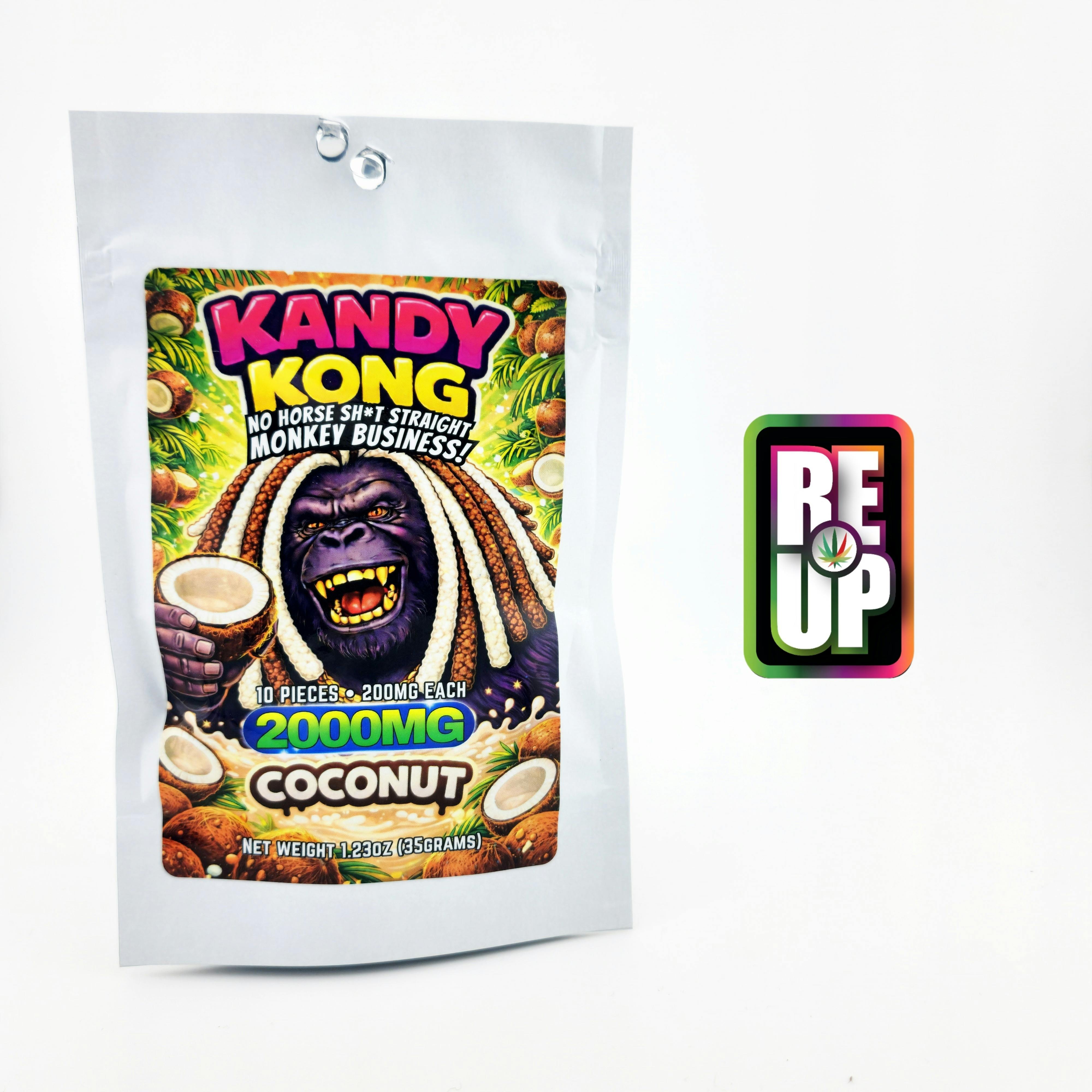 Kandy Kong 2000mg Gummies - Coconut
