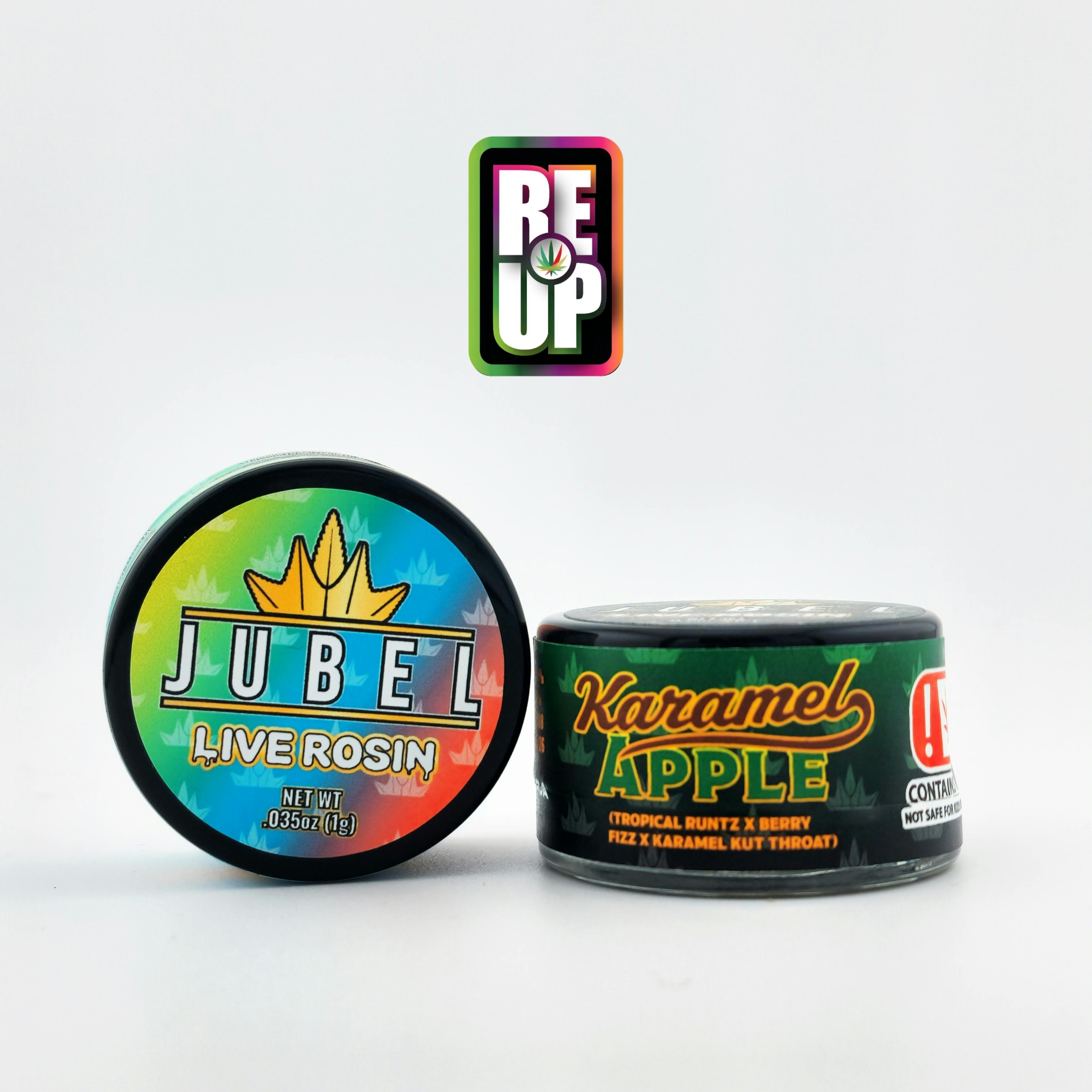 Jubel 1g Live Rosin - Karamel Apple