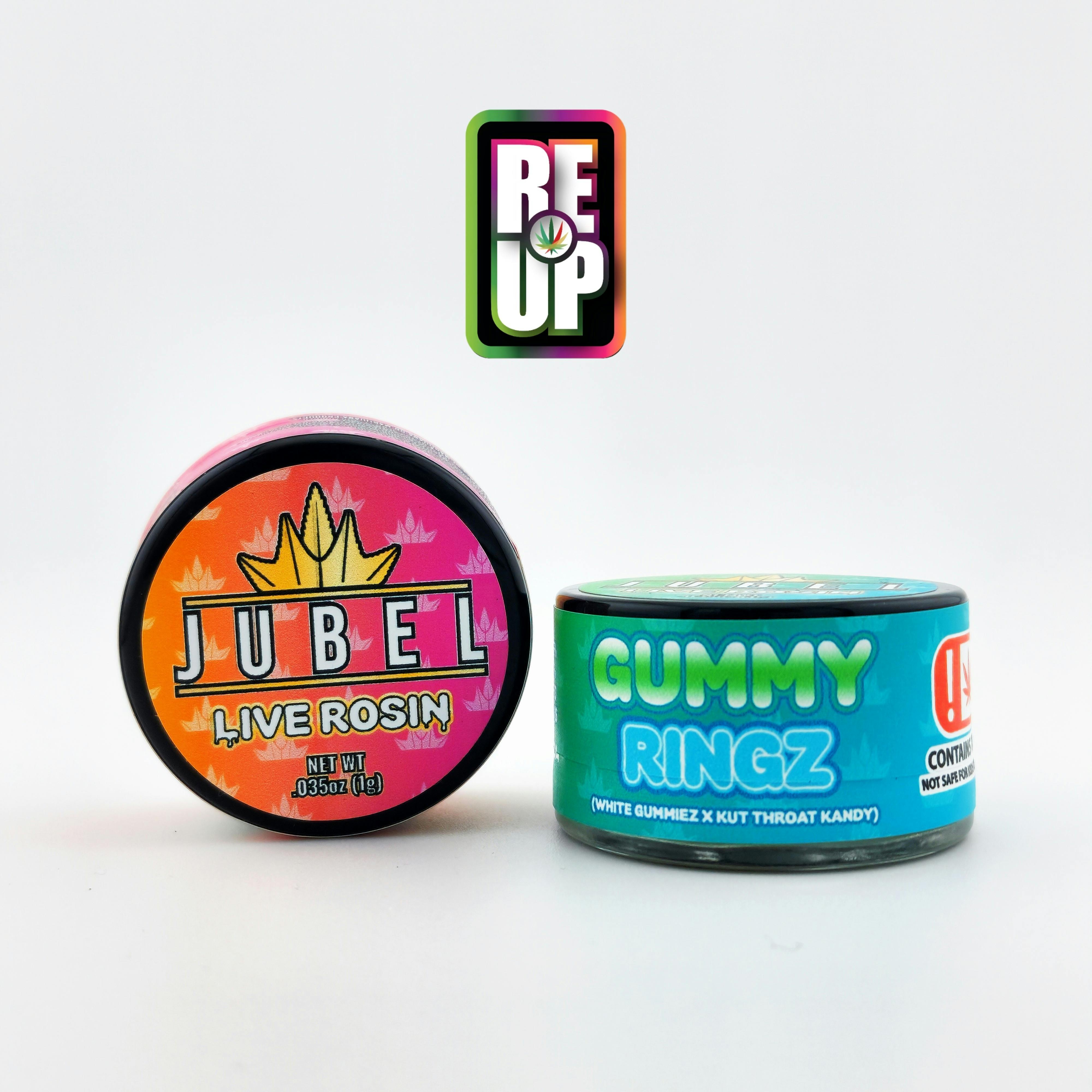 Jubel 1g Live Rosin - Gummy Ringz