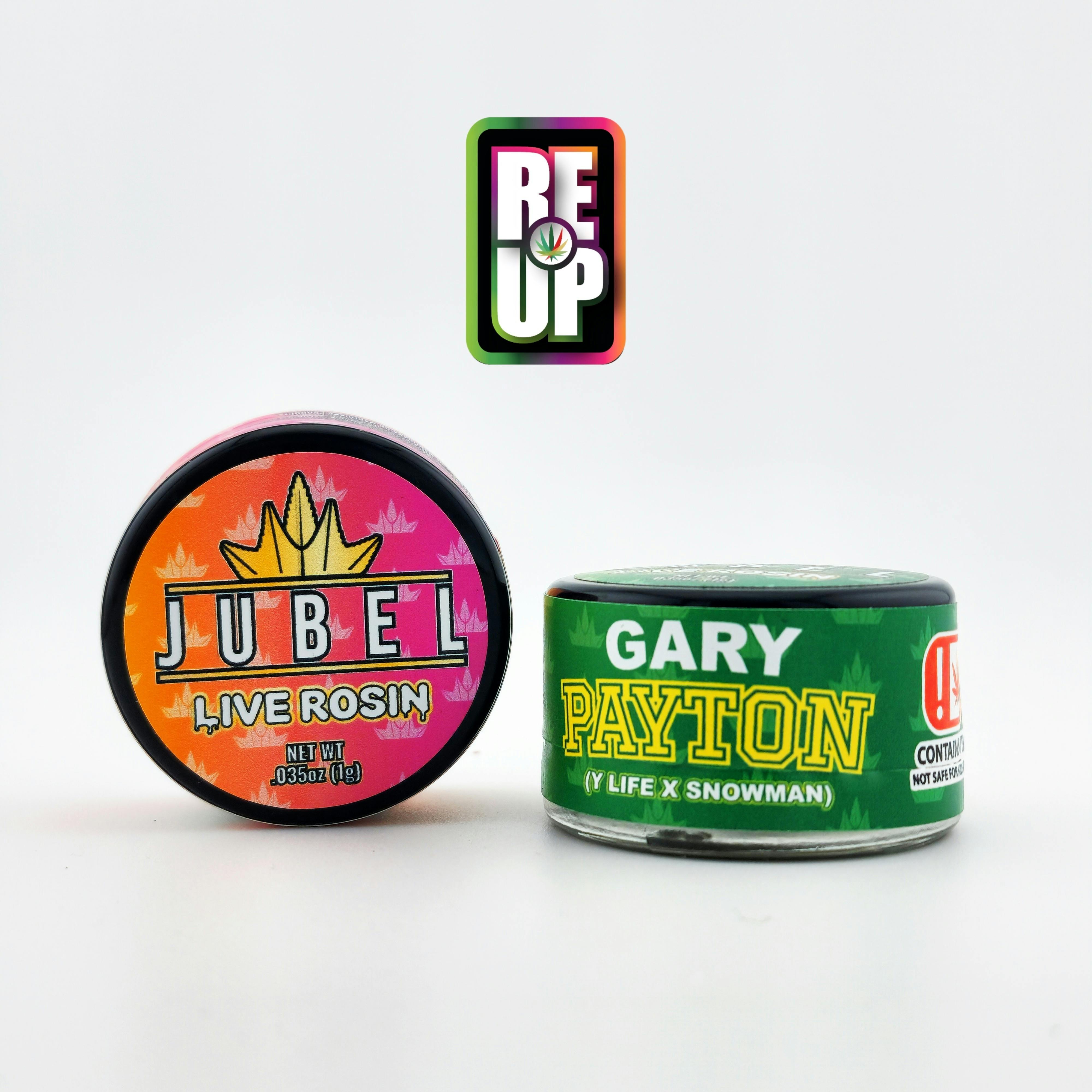 Jubel 1g Live Rosin - Gary Payton