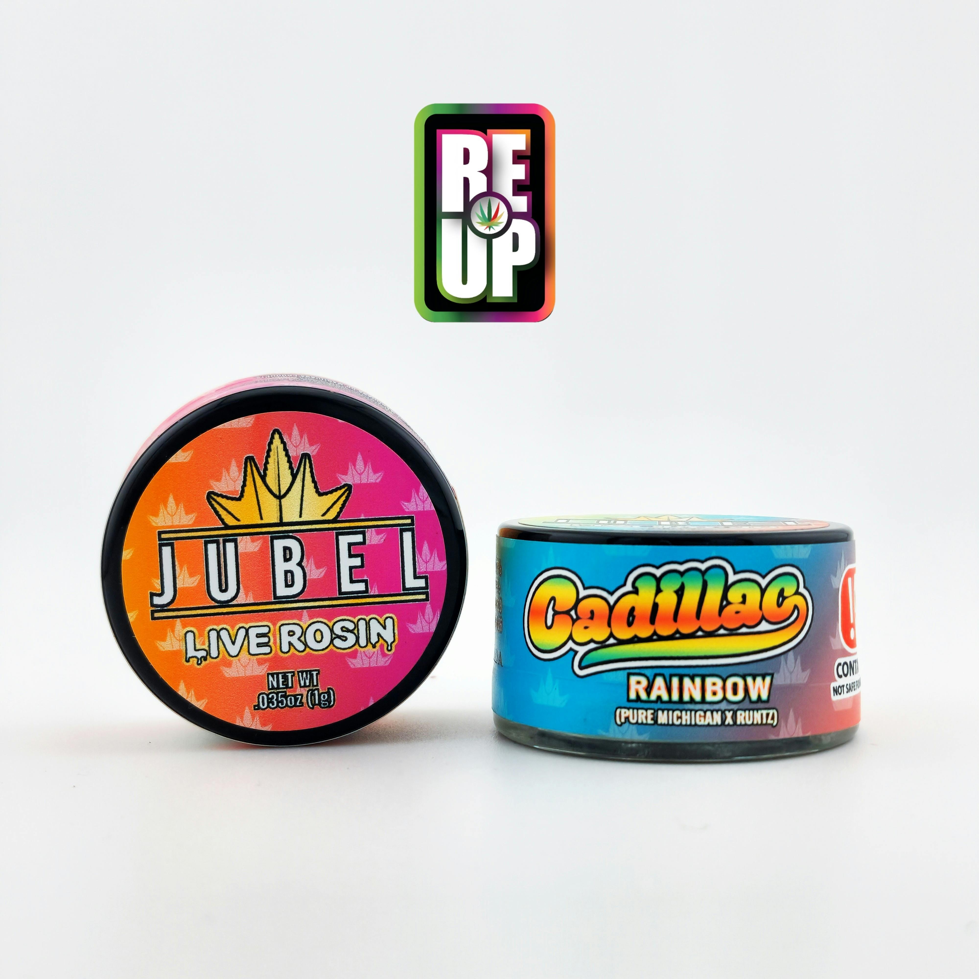Jubel 1g Live Rosin - Cadillac Rainbow
