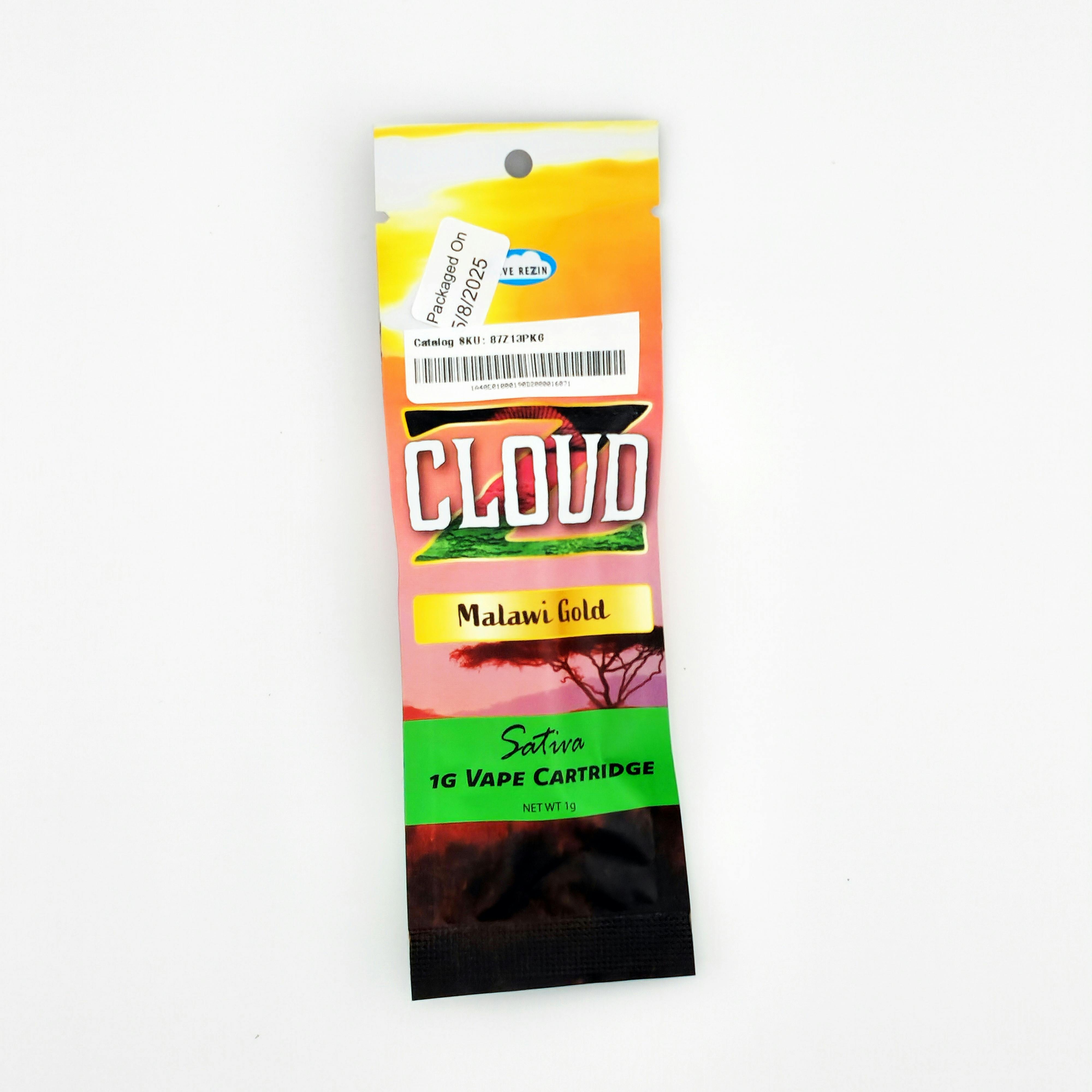 Cloudz 1g Cart - Malawi Gold