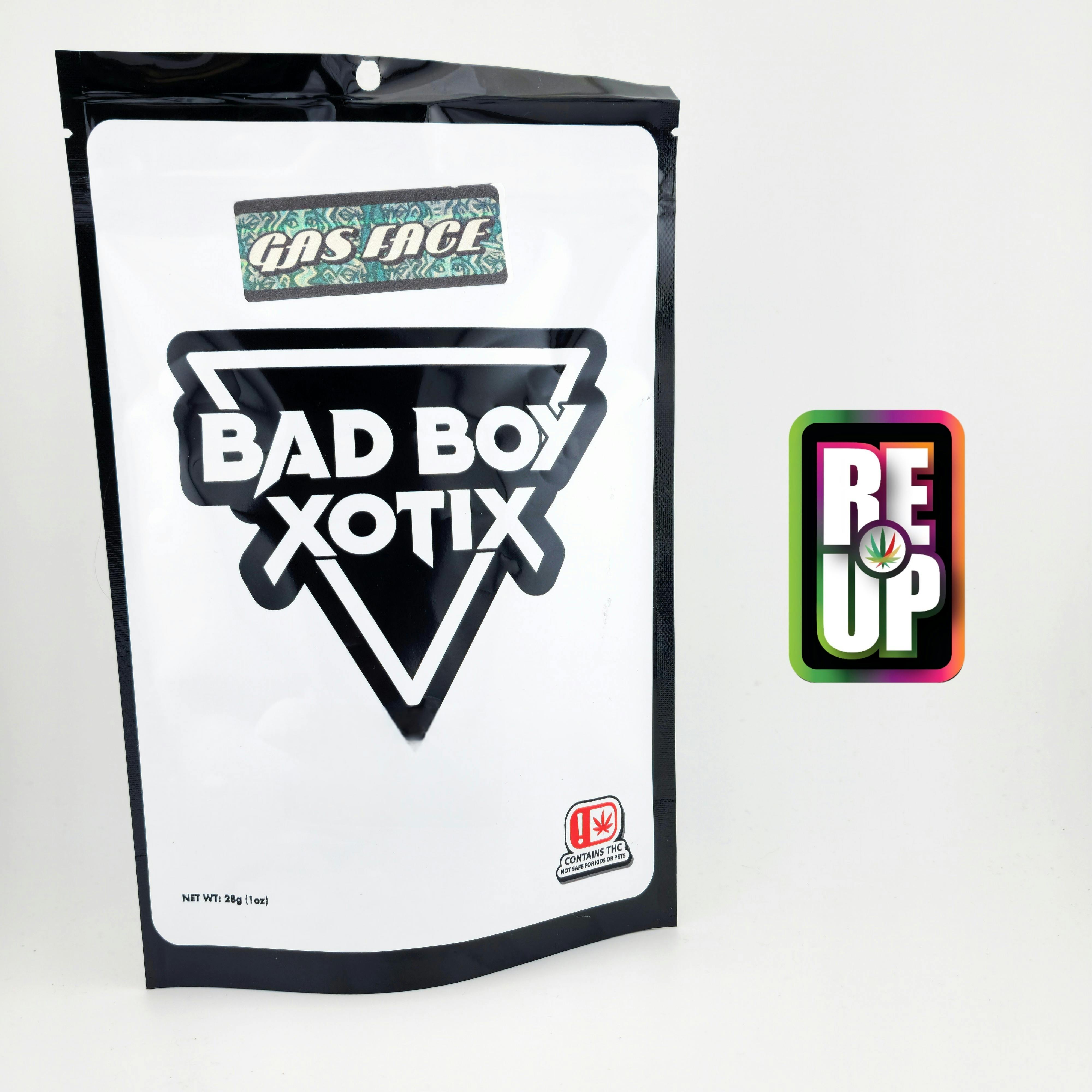 Bad Boy Xotix 28g Pre-Pack $59.99oz - Gas Face