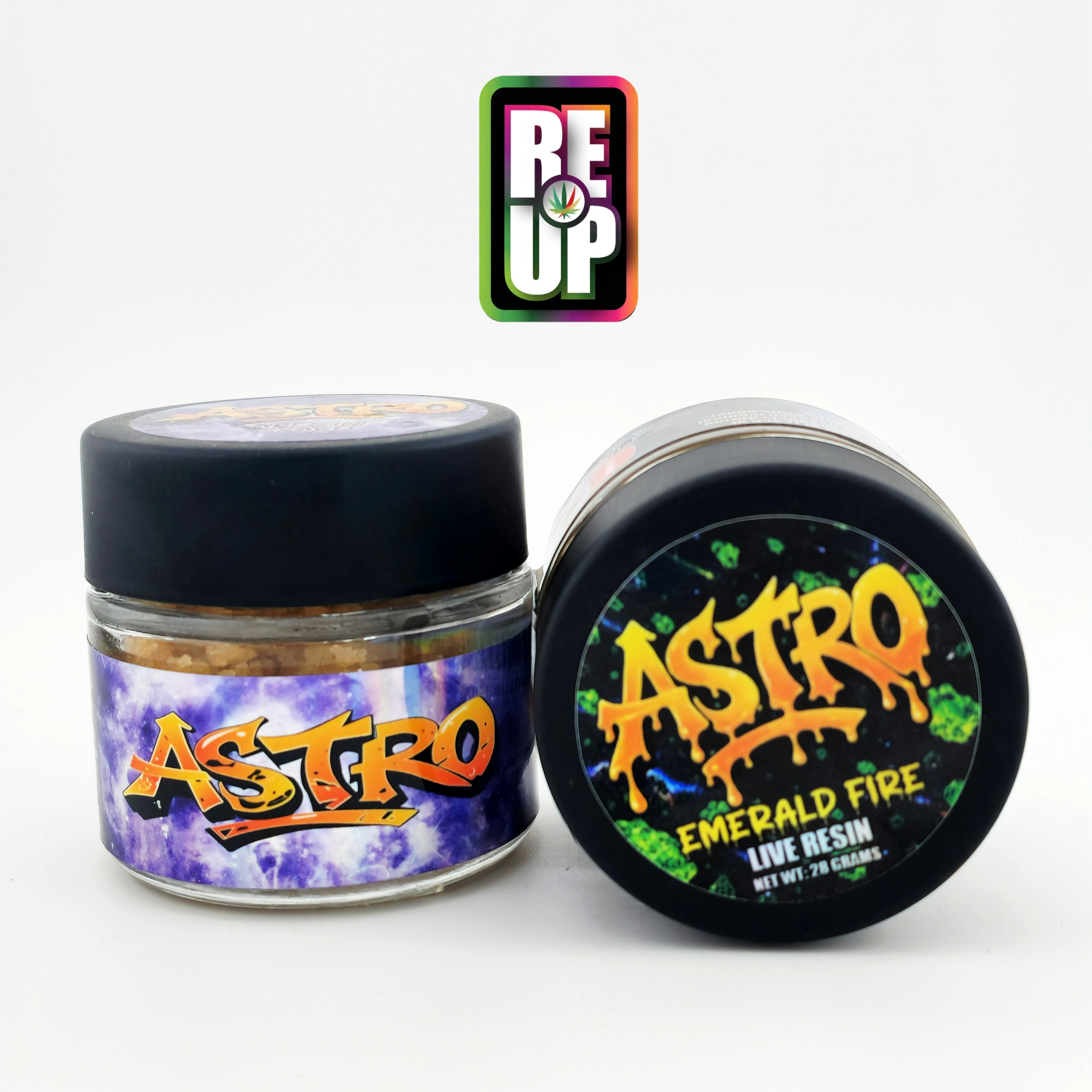 Astros 28g Live Resin - Emerald Fire
