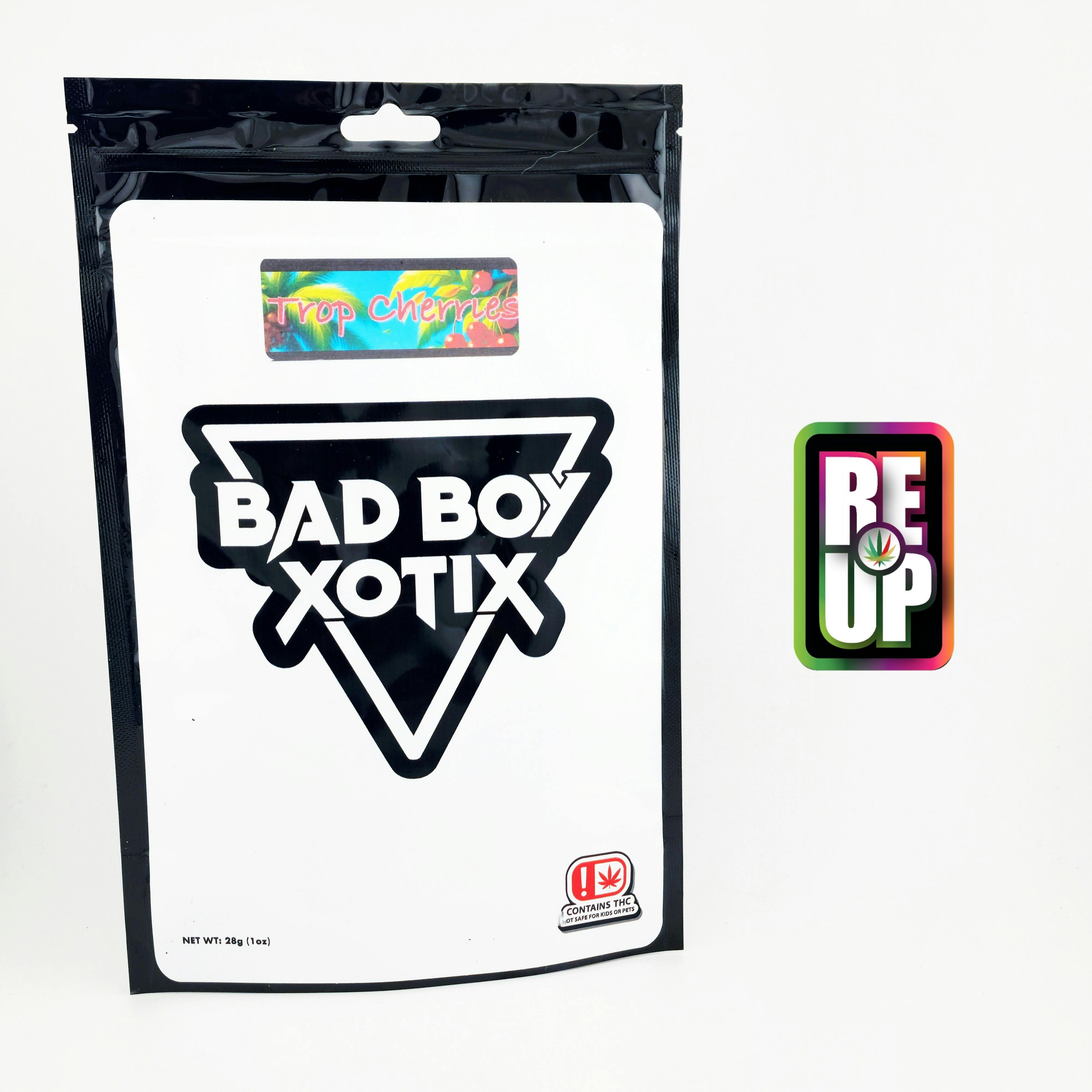 Bad Boy Xotix 28g Pre-Pack Shake - Tropicana Cherry