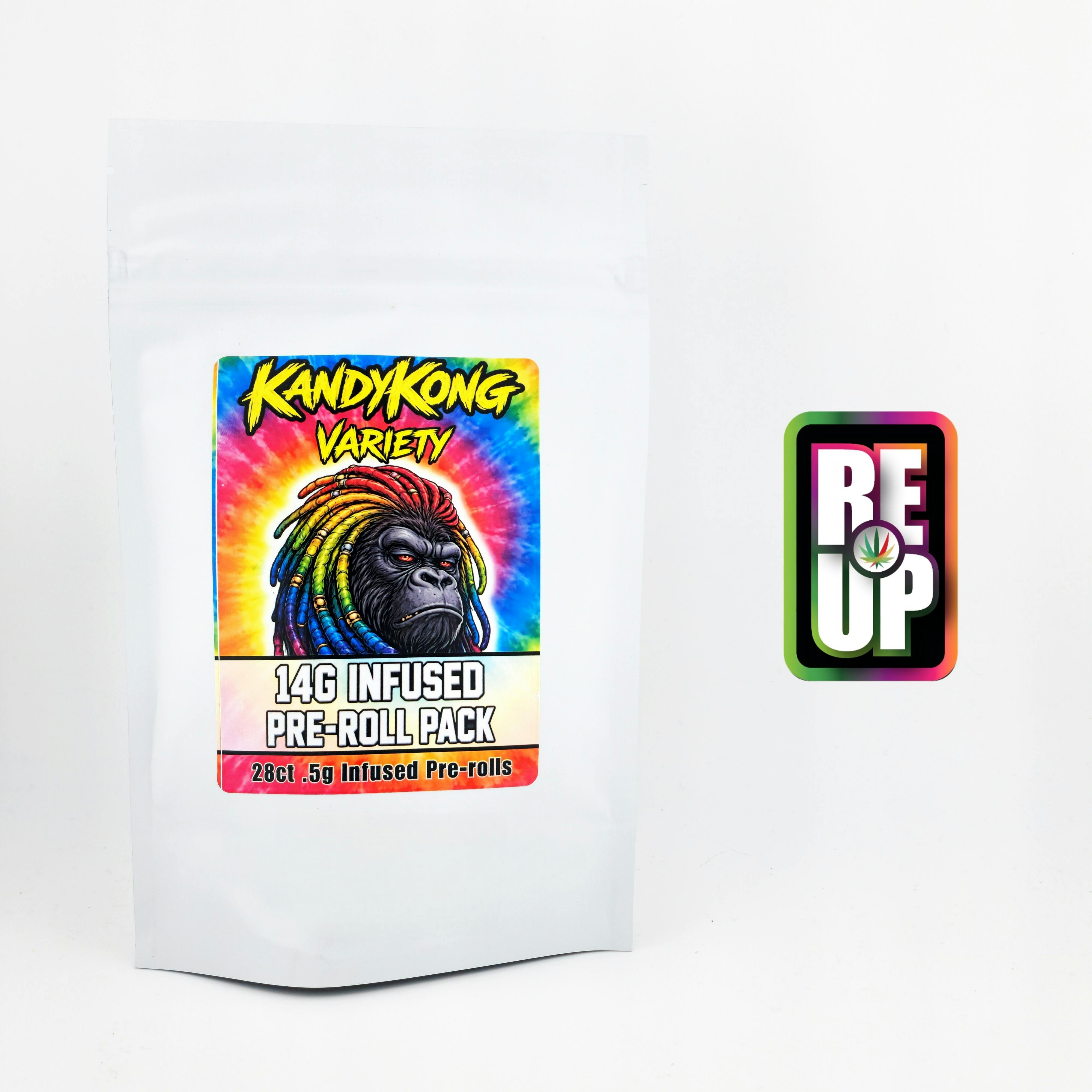 Kandy Kong Variety 14g Infused - JungleRuntz/GorillaGlueberry/GorillaGushers/PrimalPunch