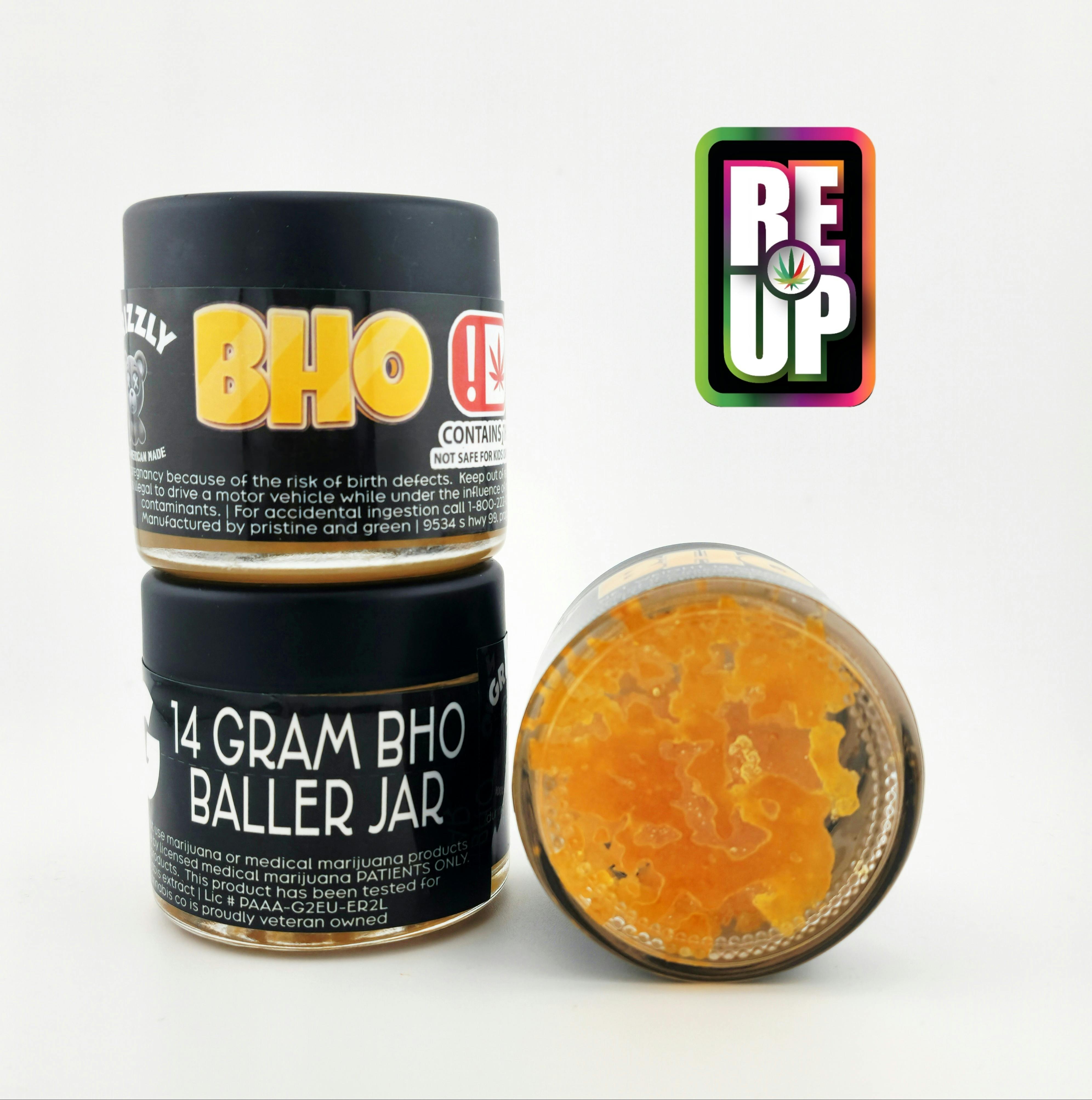 Grizzly 14g BHO - Citral Glue