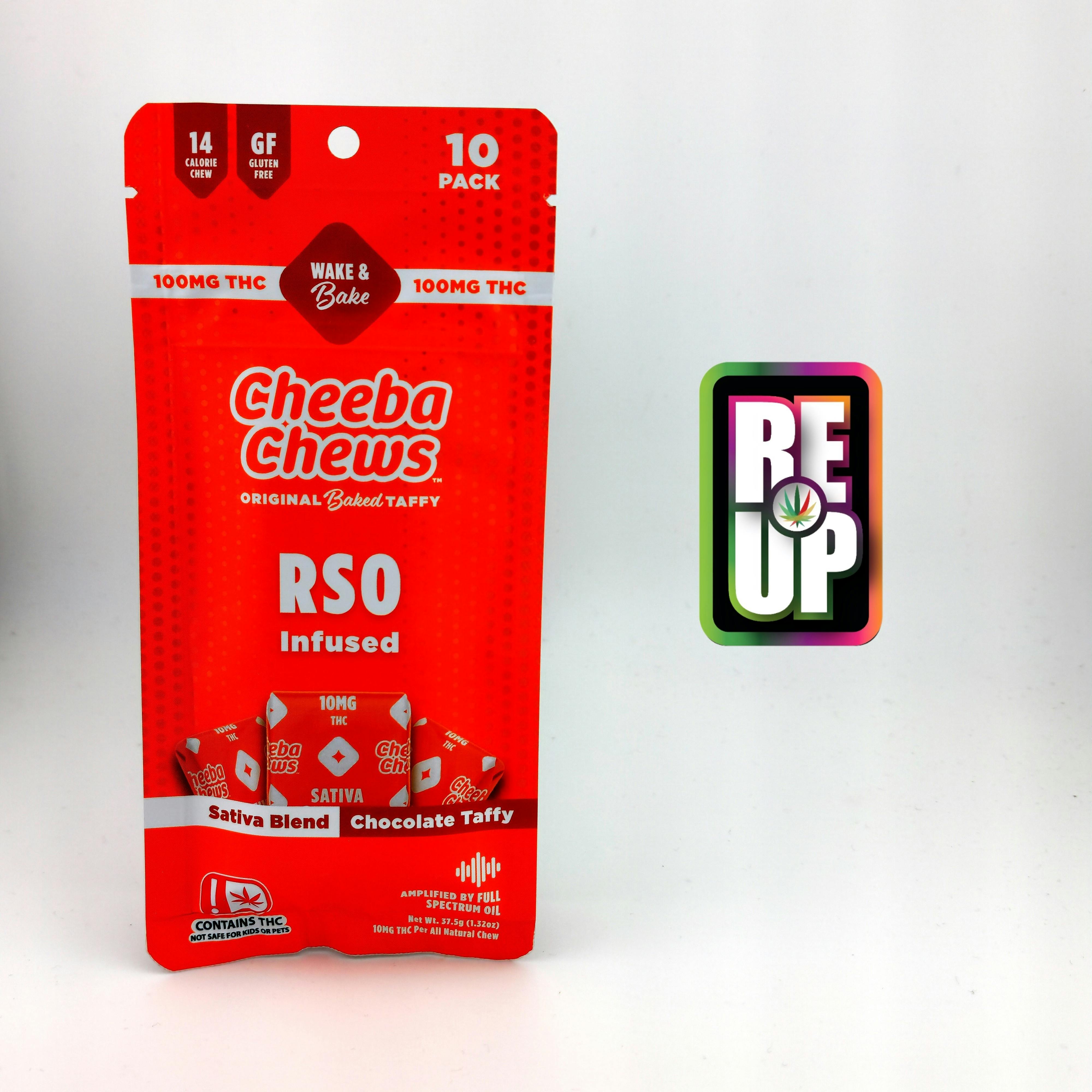 Sativa Chocolate Taffy Chews | 100mg