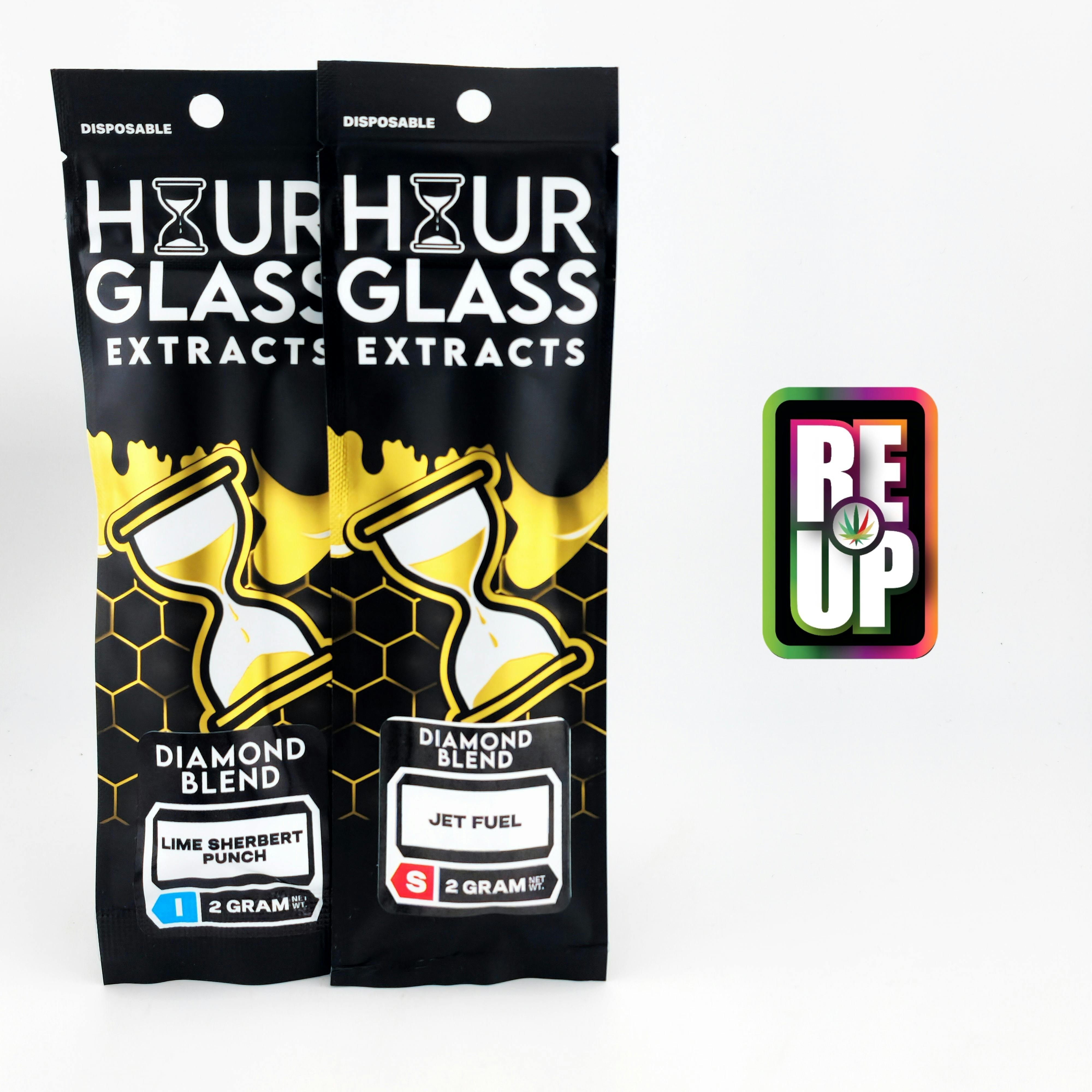 Hourglass 2g Diamond Blend Disp. - Rainbow Belts