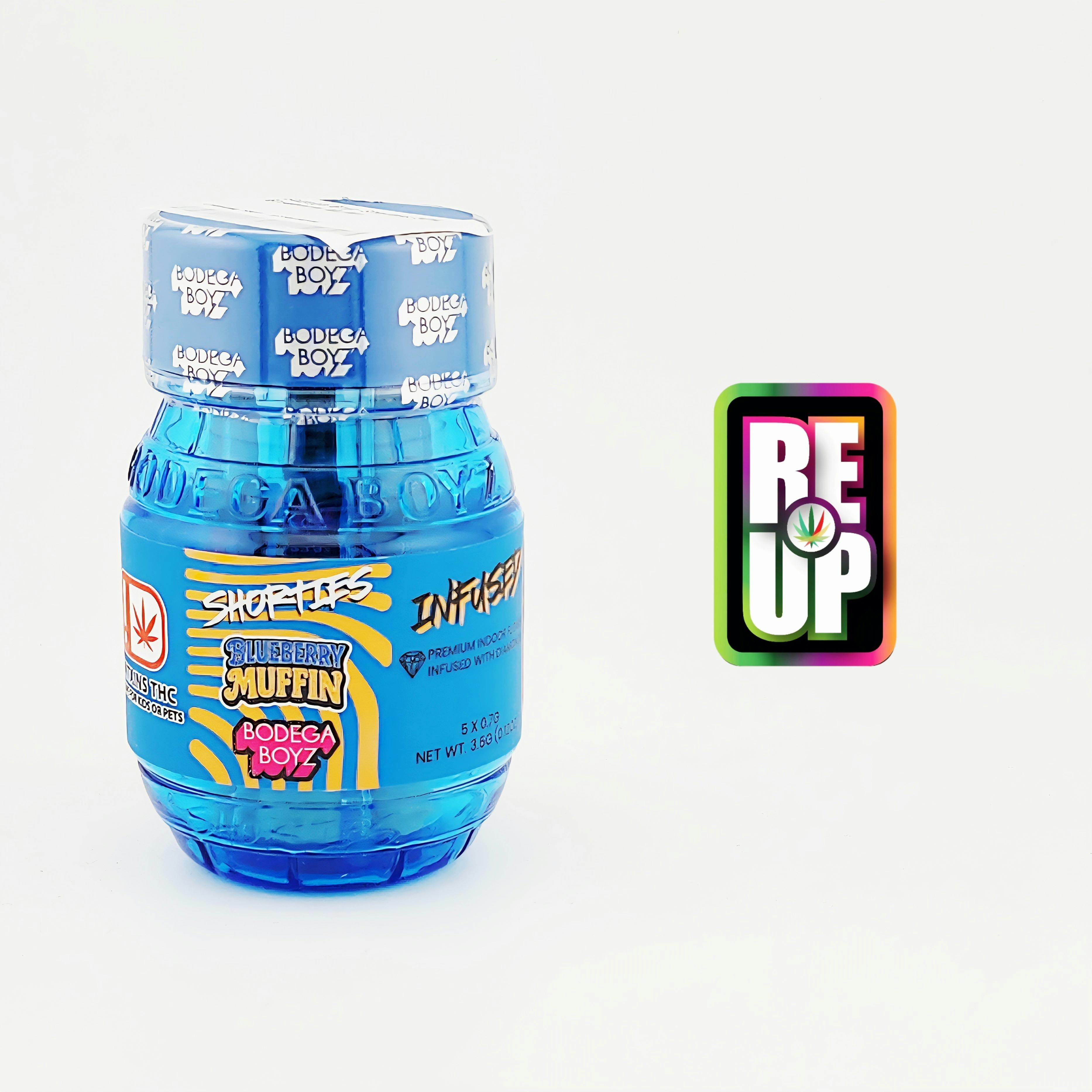 Bodega Boyz Shorties 5PK. - Blueberry Muffin