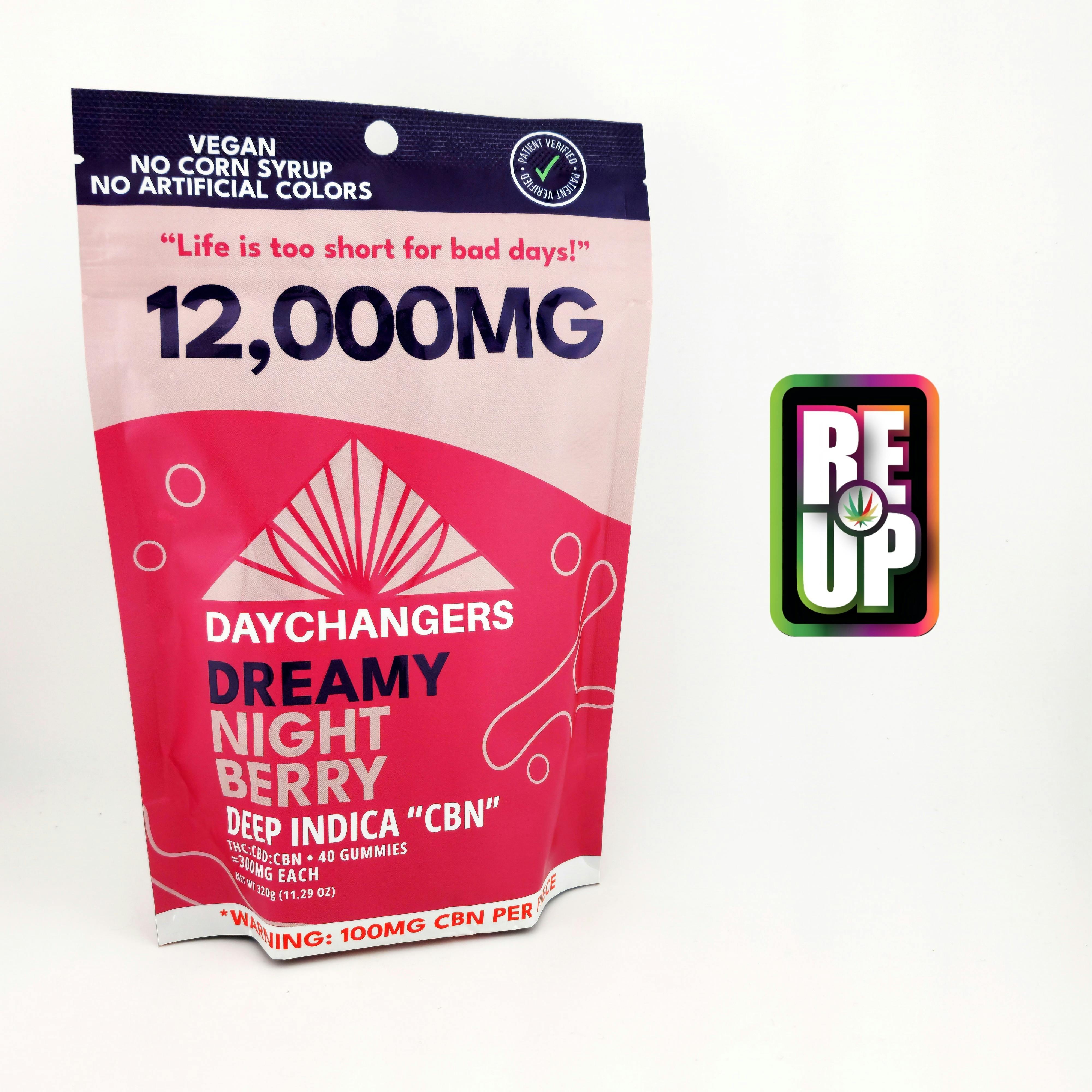 Day Changers 12,000mg - Dreamy Night Berry