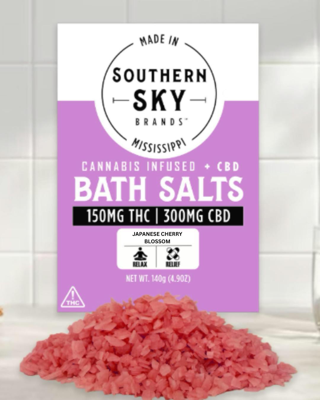 SSB | Japanese Cherry Blossom Bath Salt at nar