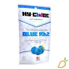 Blue Razz Gummies 2000mg (Hy-Cube)