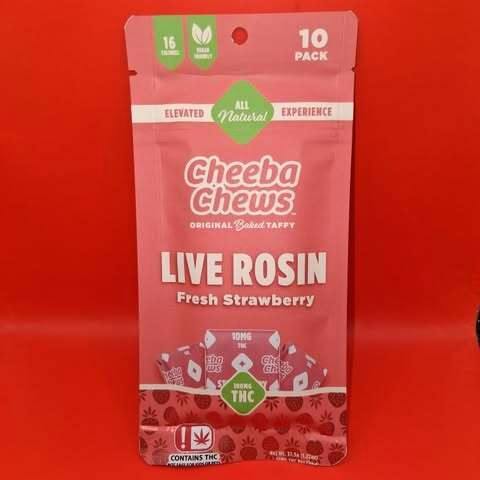 Cheeba Strawberry- Live Rosin 100mg