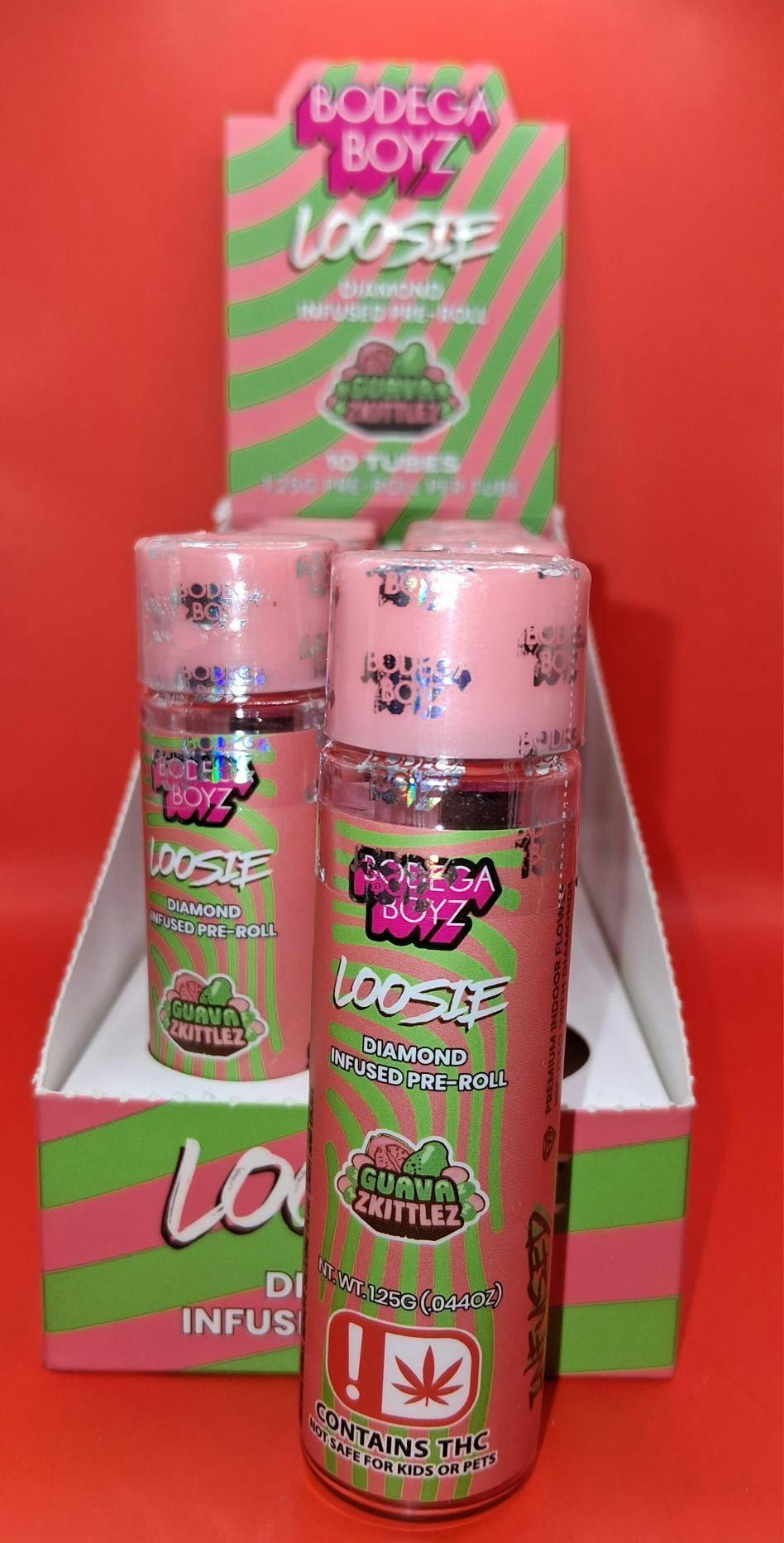 Bodega Boyz | Loosies | Guava Zkittlez | Infused Joint | 1.25g by Bodega Boyz