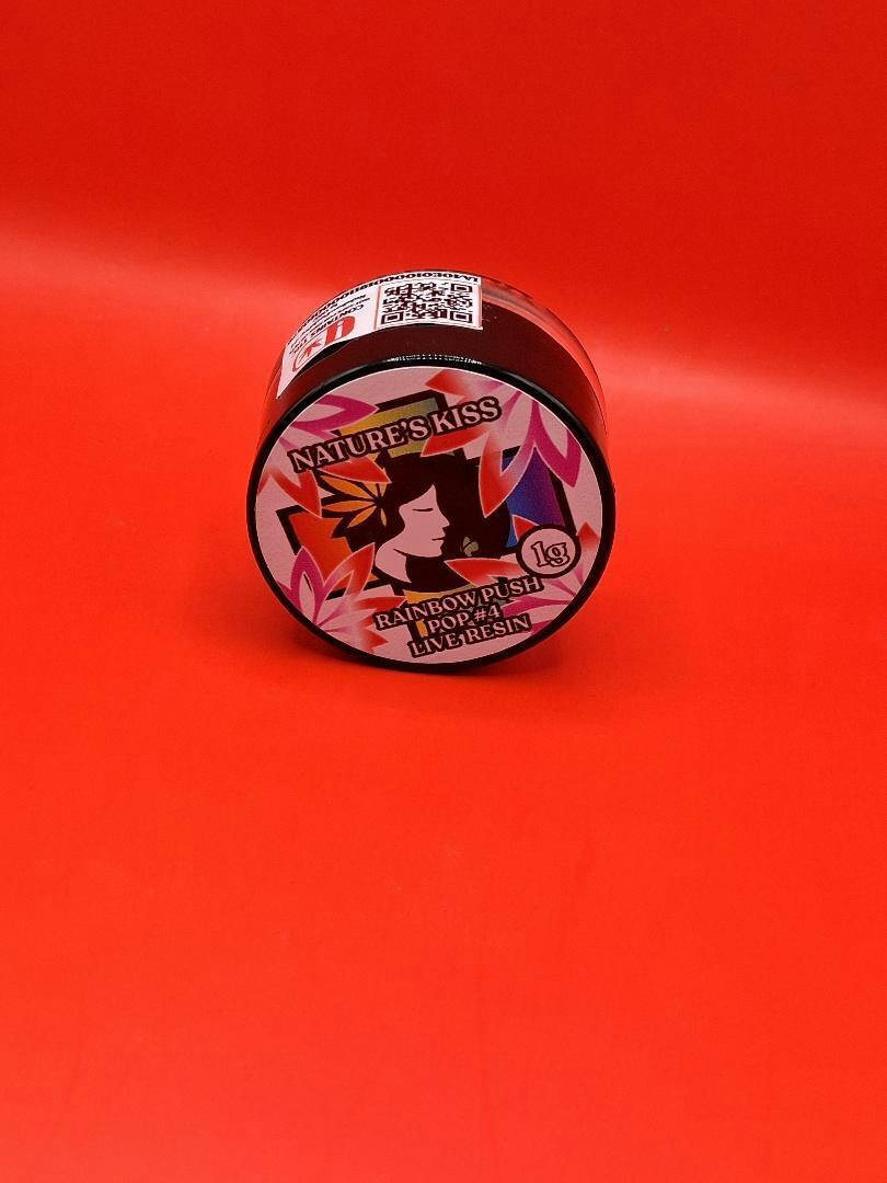 Nature's Kiss - Live Resin - Rainbow Push Pop - 1g
