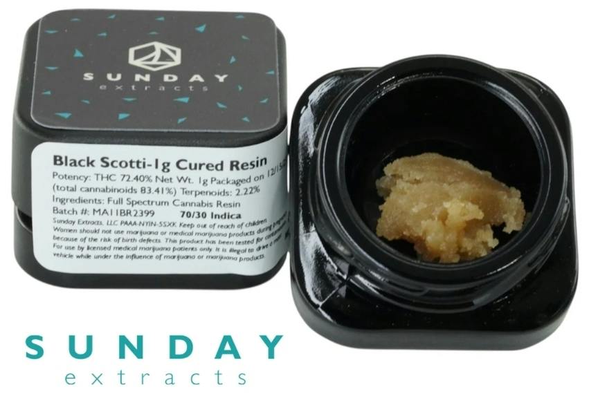 Black Scotti | Concentrate | 1g by Sunday Extracts