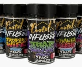 Cartel Oil Co | Diamond Infused Pre-Roll Bundle | Hybrid | Gas Pedal | 8.4g