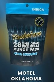Rockstars - 28g Pre Roll Pack - Motel Oklahoma by 710Trading
