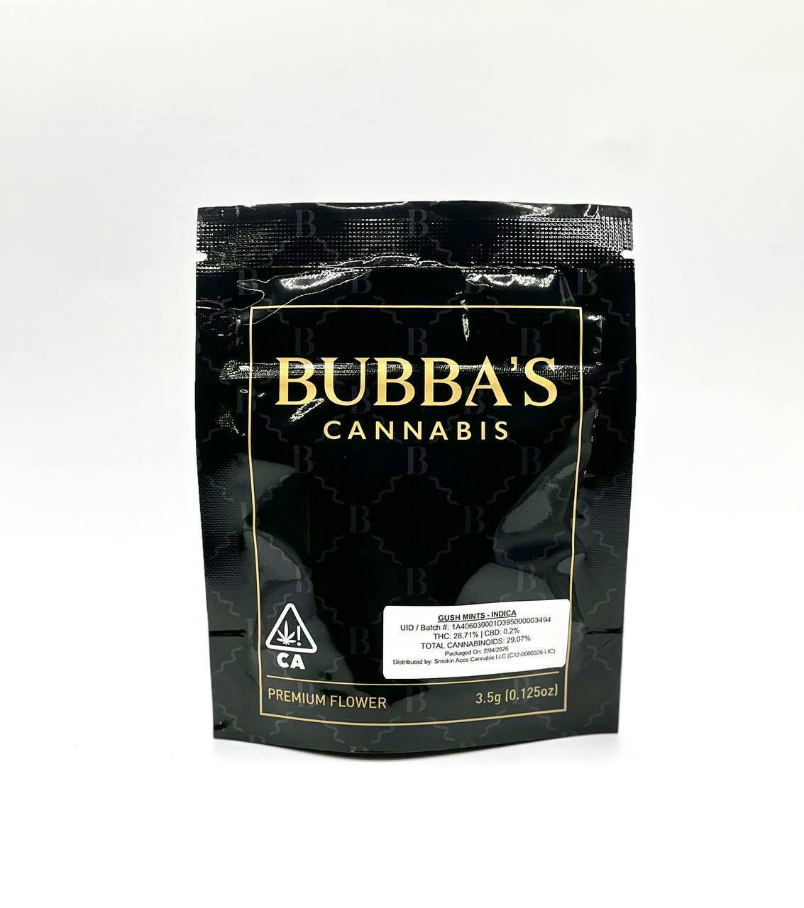 Bubba's Cannabis: Gush Mintz