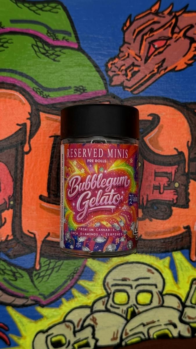 RESERVED-Minis- Bubblegum-6pk - Preroll-1g
