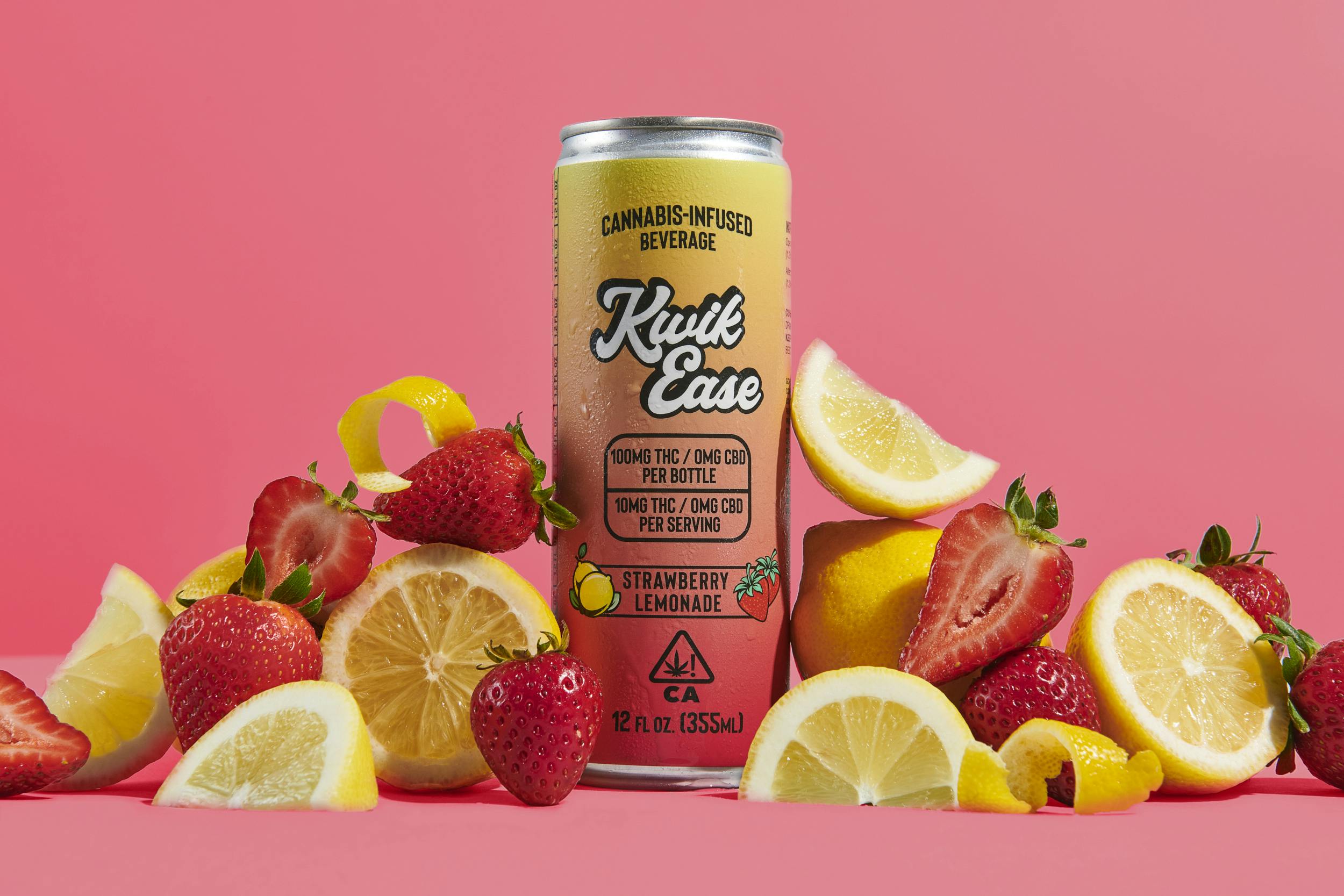 Strawberry Lemonade | Non-carbonated | 100mg | 12fl oz at Status IE