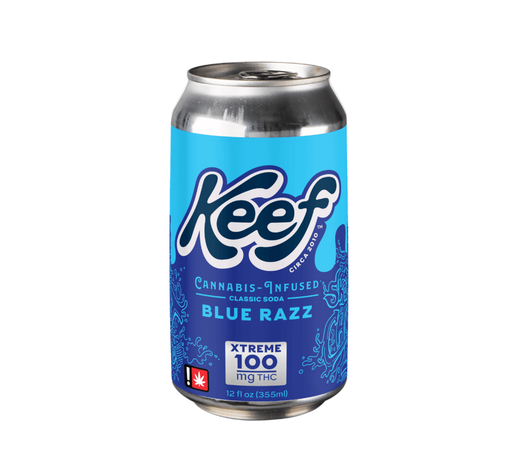 Keef Classic Soda Blue Razz Xtreme - 100mg at La Mota