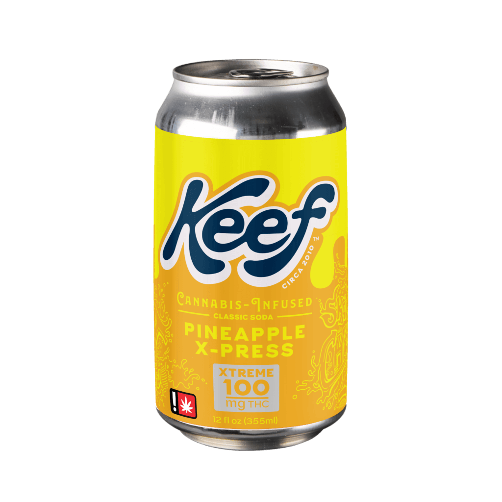 Keef Classic Soda Pineapple X-Press Xtreme - 100mg at La Mota