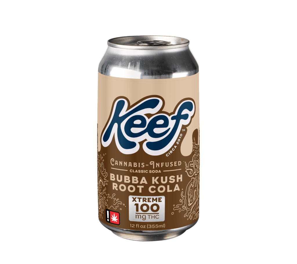 Keef Classic Soda Bubba Kush Root Beer Xtreme - 100mg at La Mota