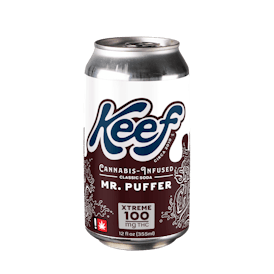 Mr. Puffer Xtreme 100mg THC Soda by Keef