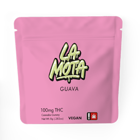 Guava 100mg THC Gummy by La Mota