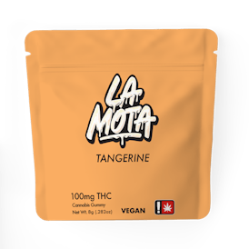 Tangerine 100mg THC Gummy by La Mota