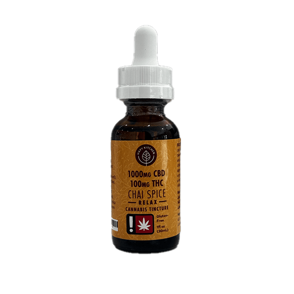 Tinctures - Relax Indica Chai - 1 oz. 1000mg CBD