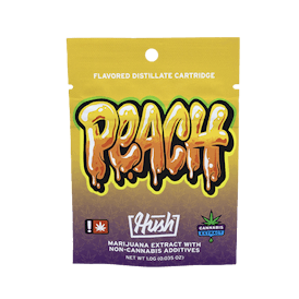 Peach 1g Flavored Cartridge by Hush