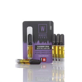 Blackberry Cream Hybrid 1g Flavored Cartridge by Winberry Farms